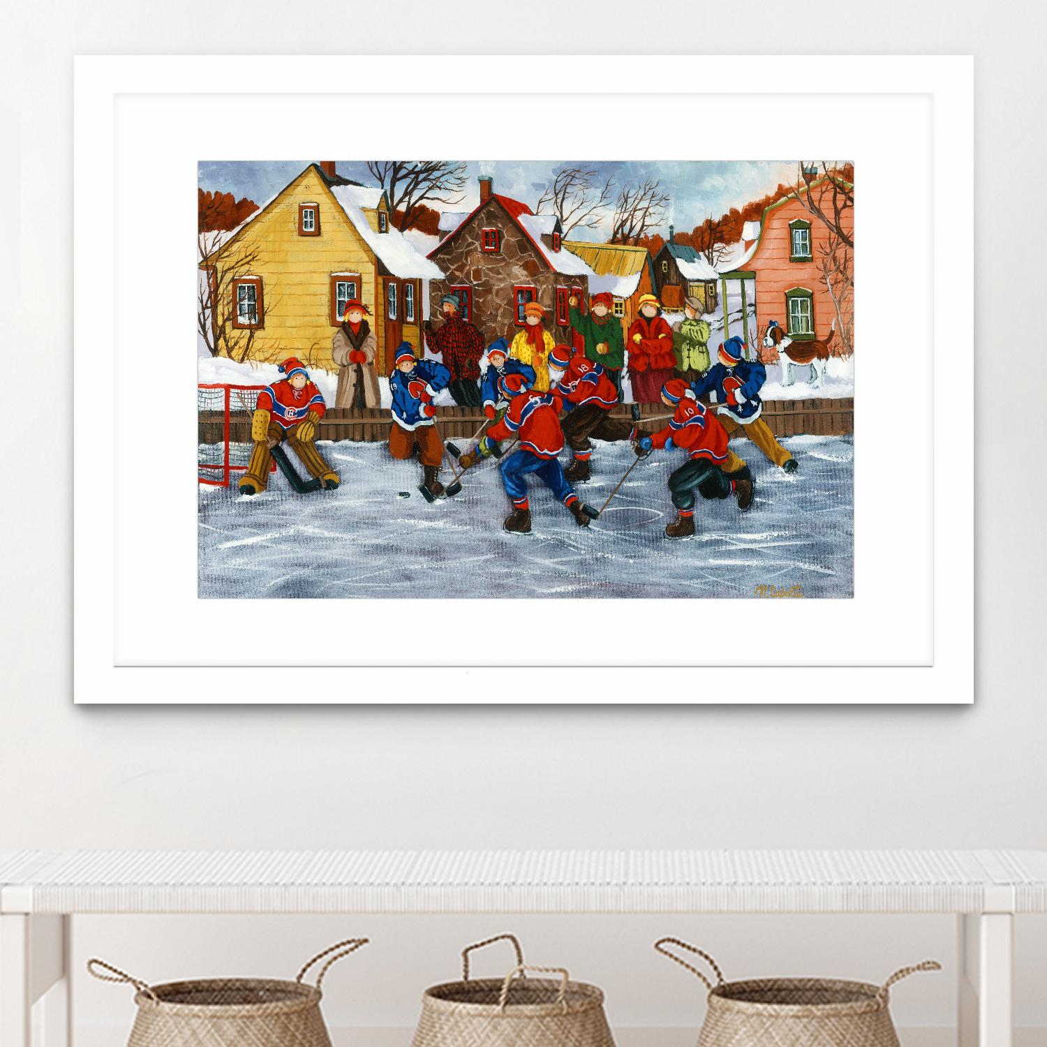 On compte sur toi #5 by Nicole Laporte on GIANT ART - red figurative glace