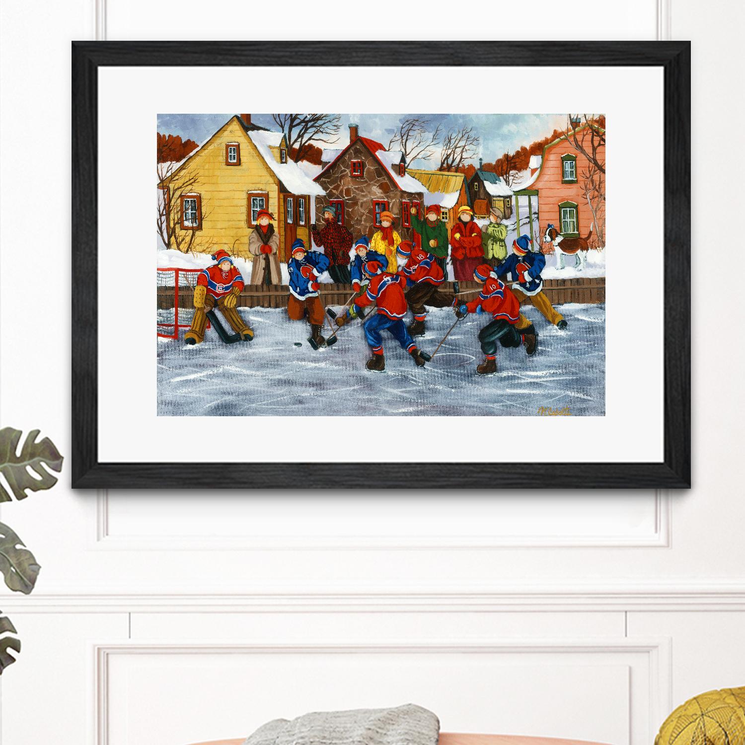 On compte sur toi #5 by Nicole Laporte on GIANT ART - red figurative glace