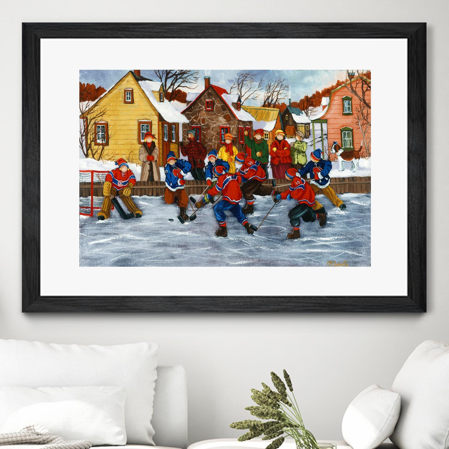 On compte sur toi #5 by Nicole Laporte on GIANT ART - red figurative glace