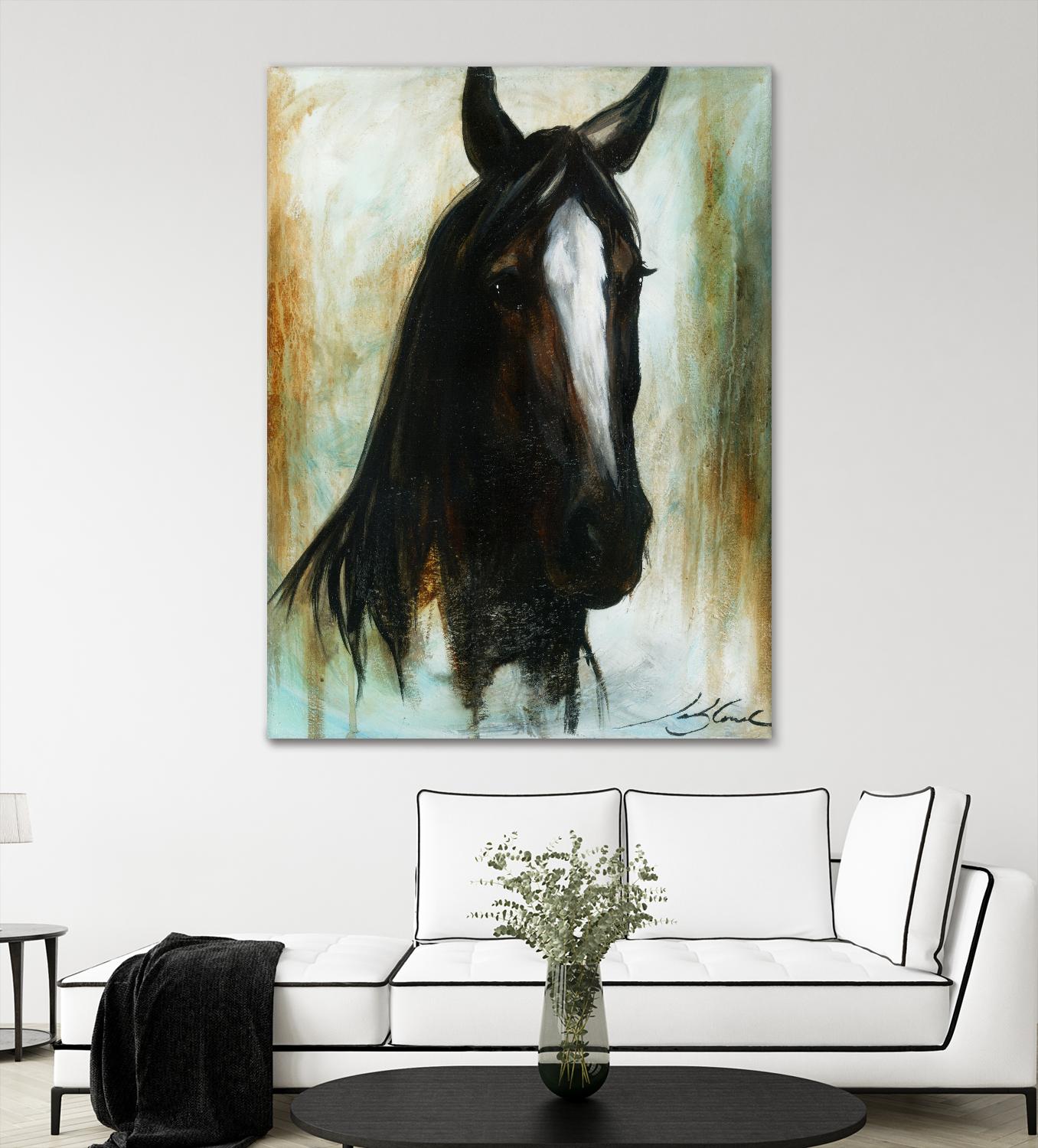 Little Dark Angel by Marie Andrée Leblond on GIANT ART - beige animals