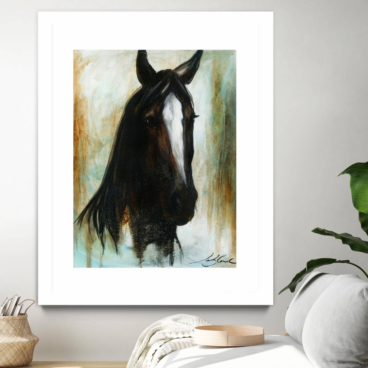 Little Dark Angel by Marie Andrée Leblond on GIANT ART - beige animals