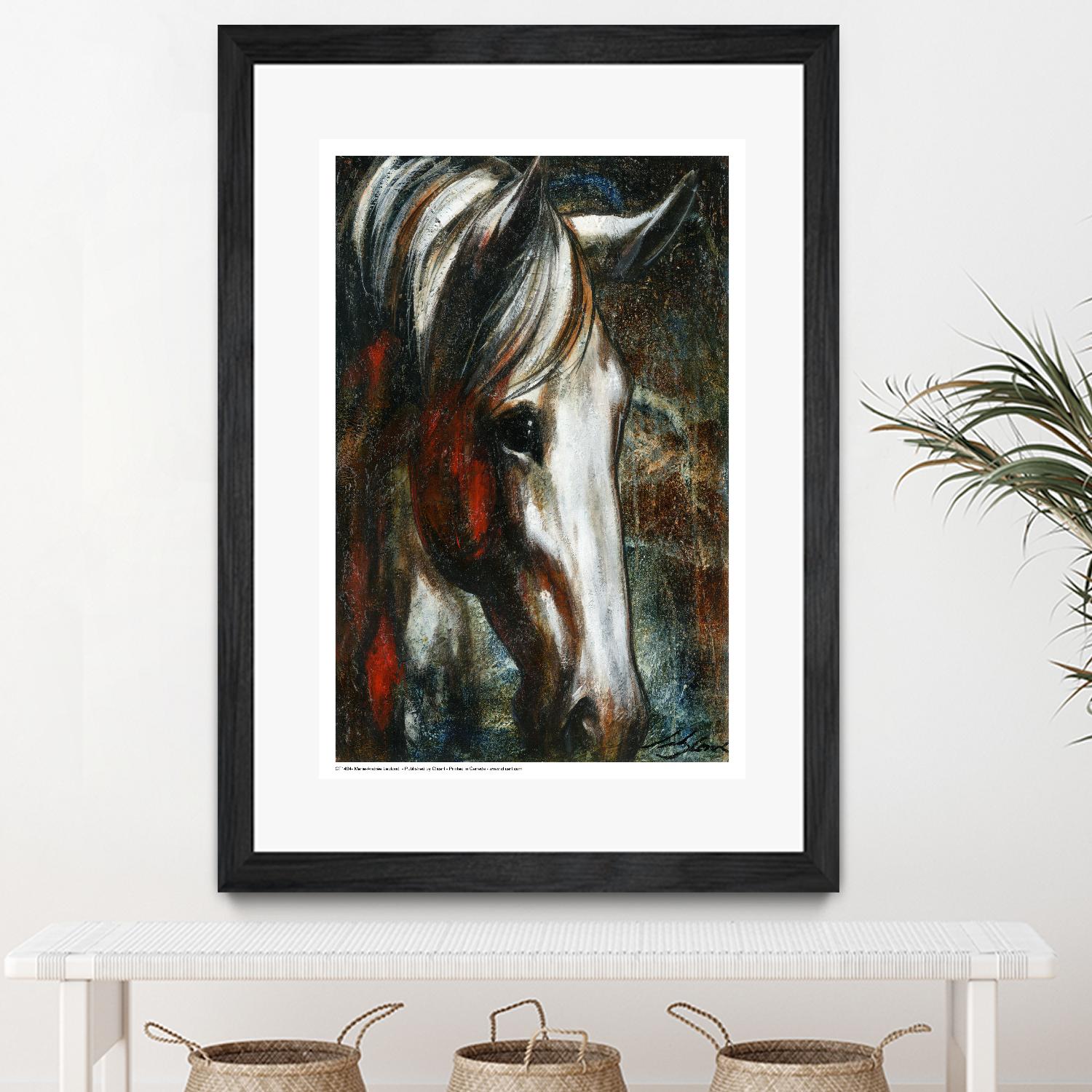 Little White Angel by Marie Andrée Leblond on GIANT ART - red animals