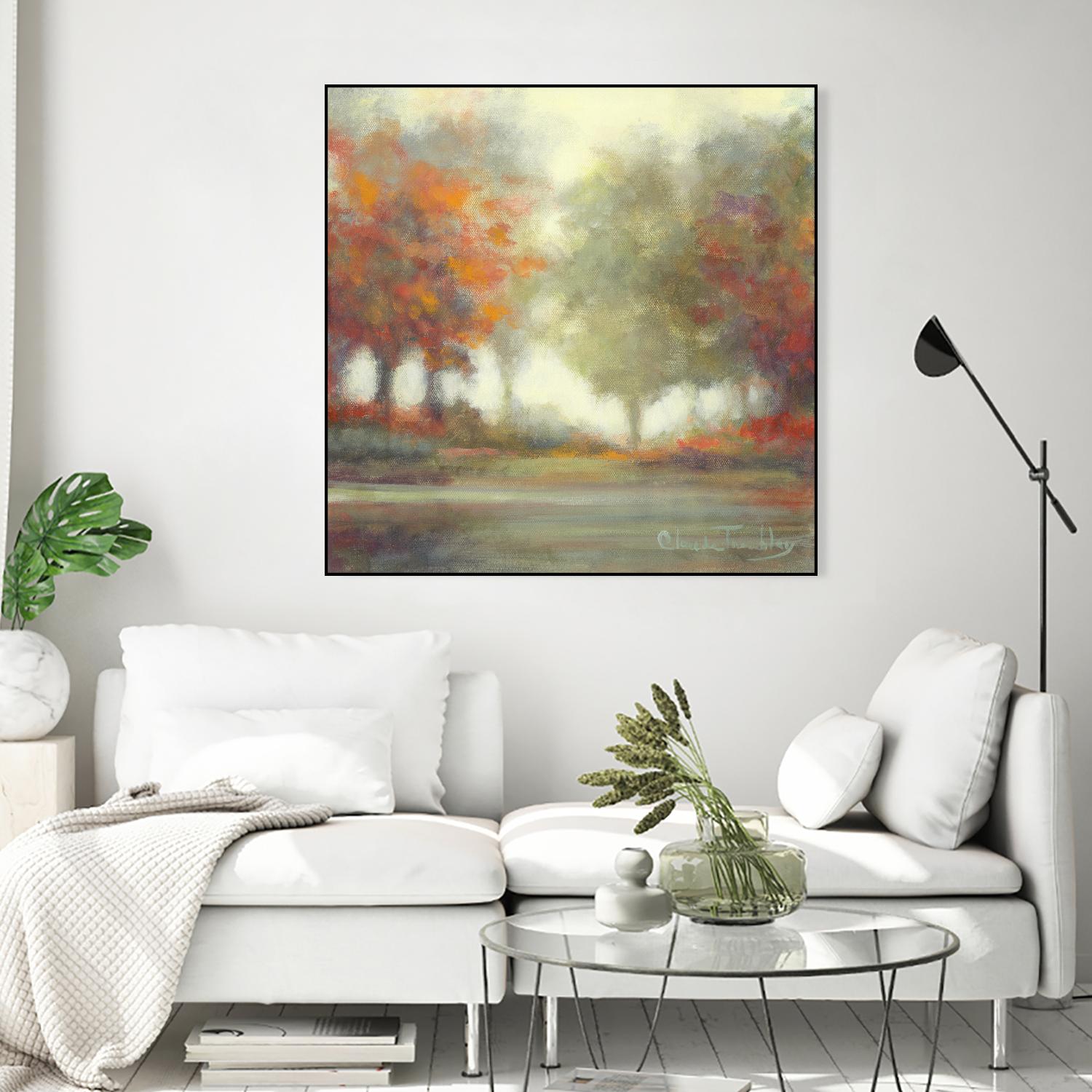 Garder le secret by Claude Tremblay on GIANT ART - green trees