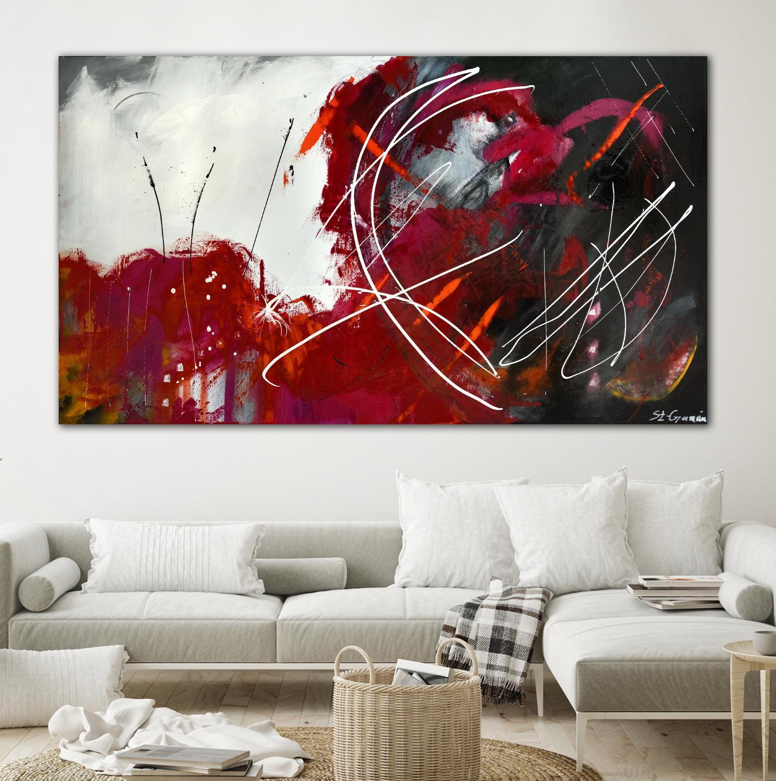 Incontournable by Carole St-Germain on GIANT ART - white abstract