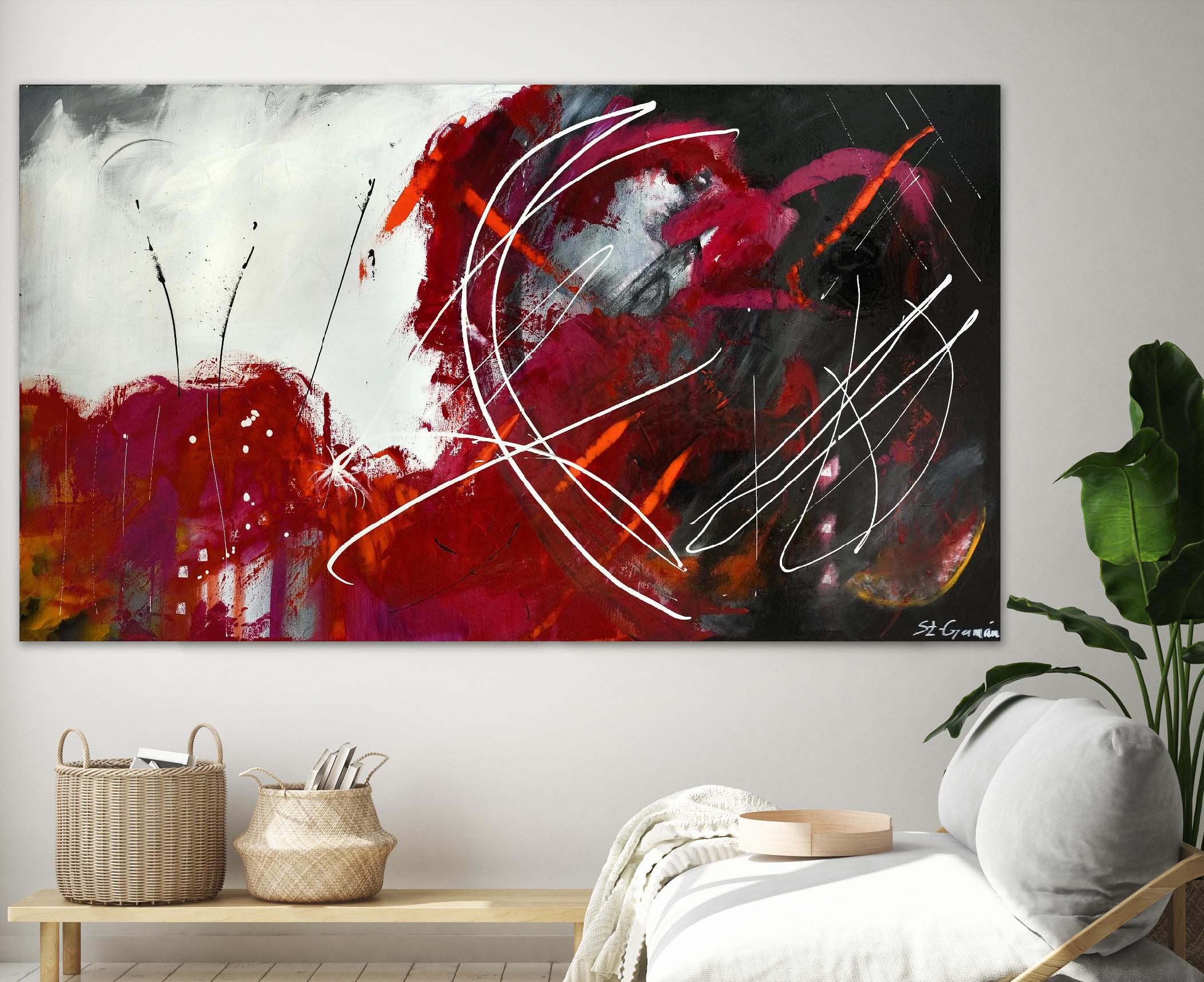 Incontournable by Carole St-Germain on GIANT ART - white abstract