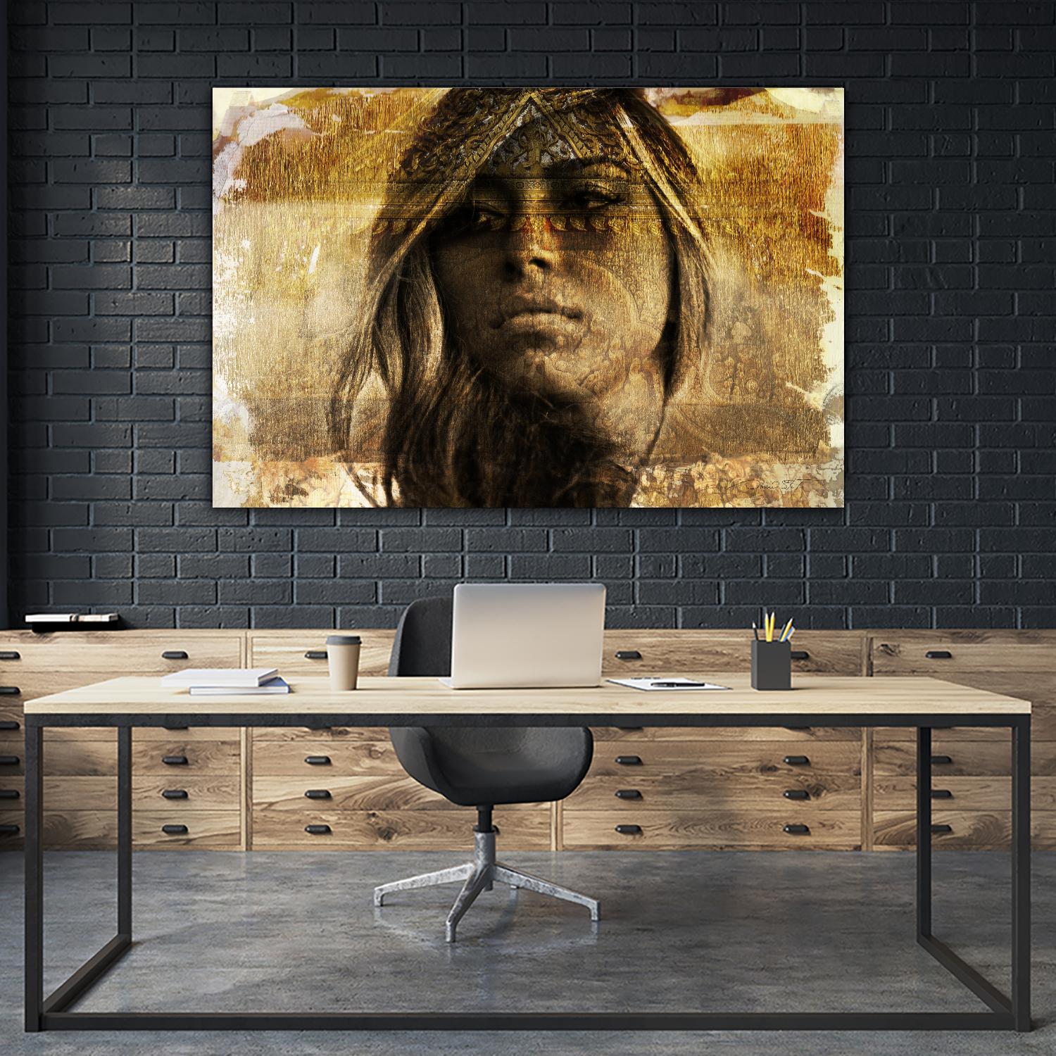 Fafa Zen Blend by Daniel Stanford on GIANT ART - black photo art