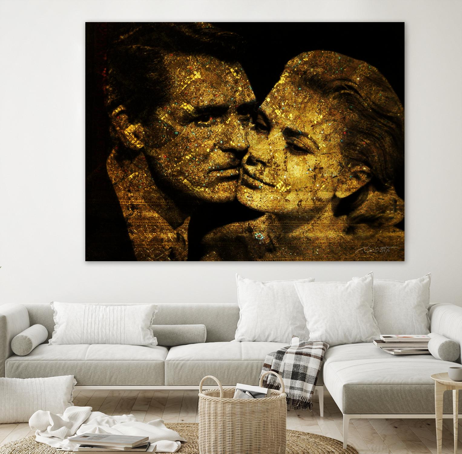 Cary Grant Grace Kelly - To Catch a Thief by Daniel Stanford on GIANT ART - black photo art