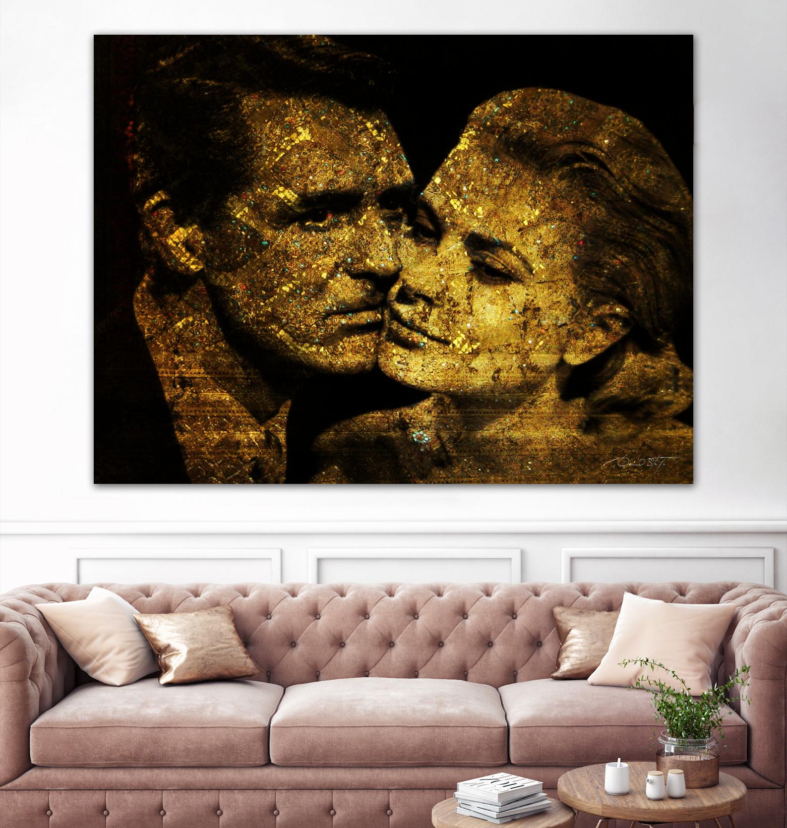 Cary Grant Grace Kelly - To Catch a Thief by Daniel Stanford on GIANT ART - black photo art