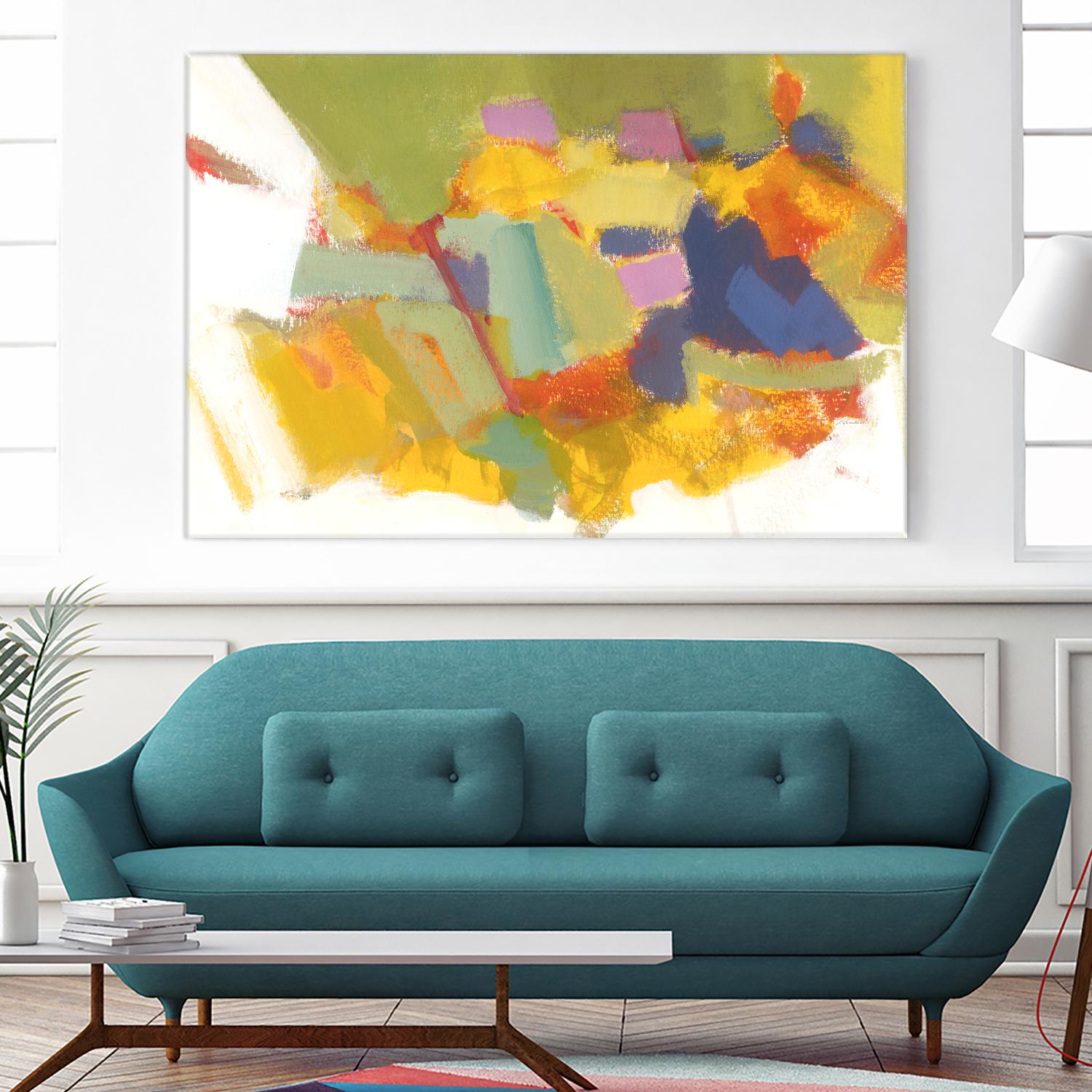 Abstraction 1 by Diane Lambin on GIANT ART - purple abstract