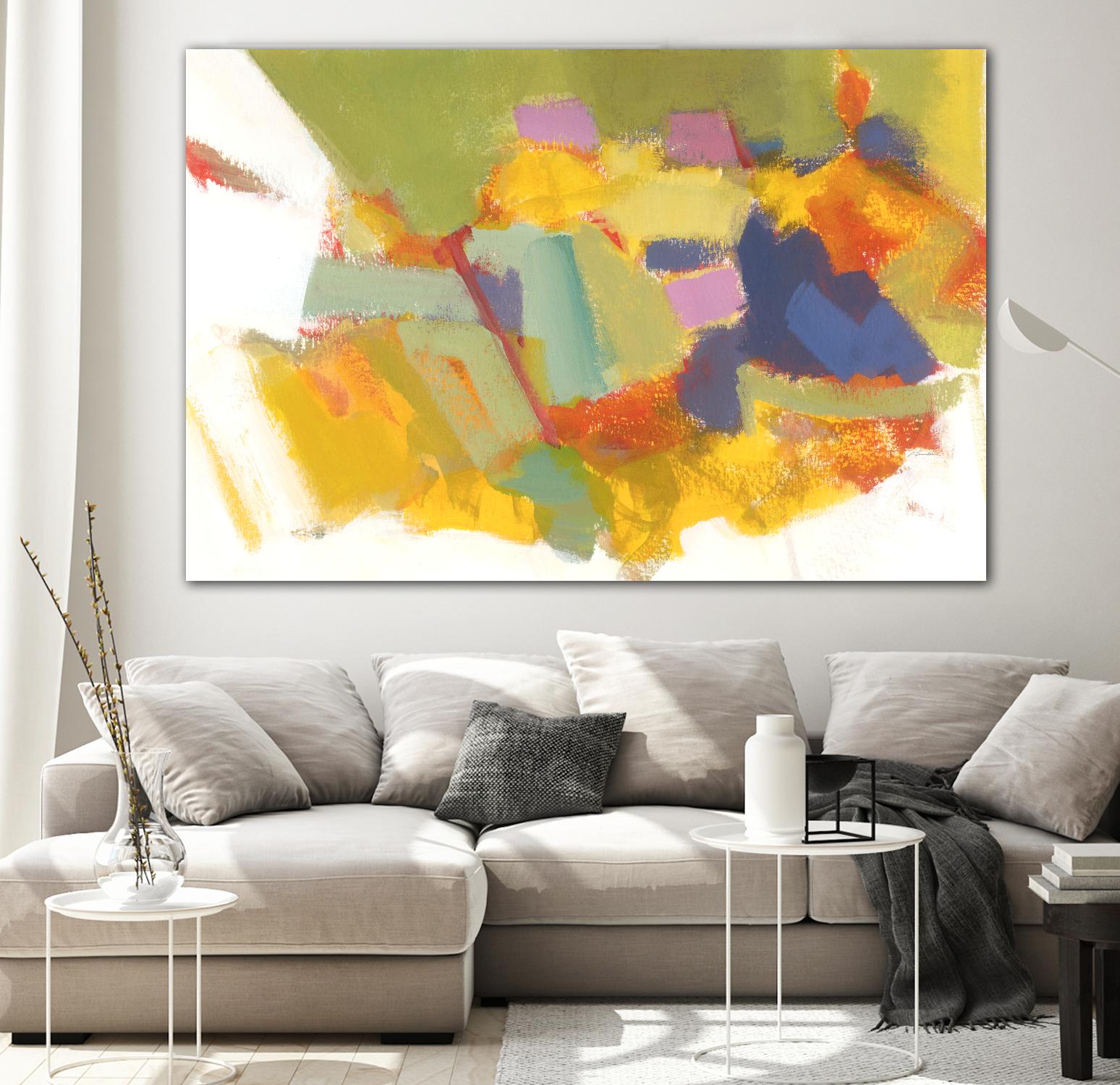 Abstraction 1 by Diane Lambin on GIANT ART - purple abstract