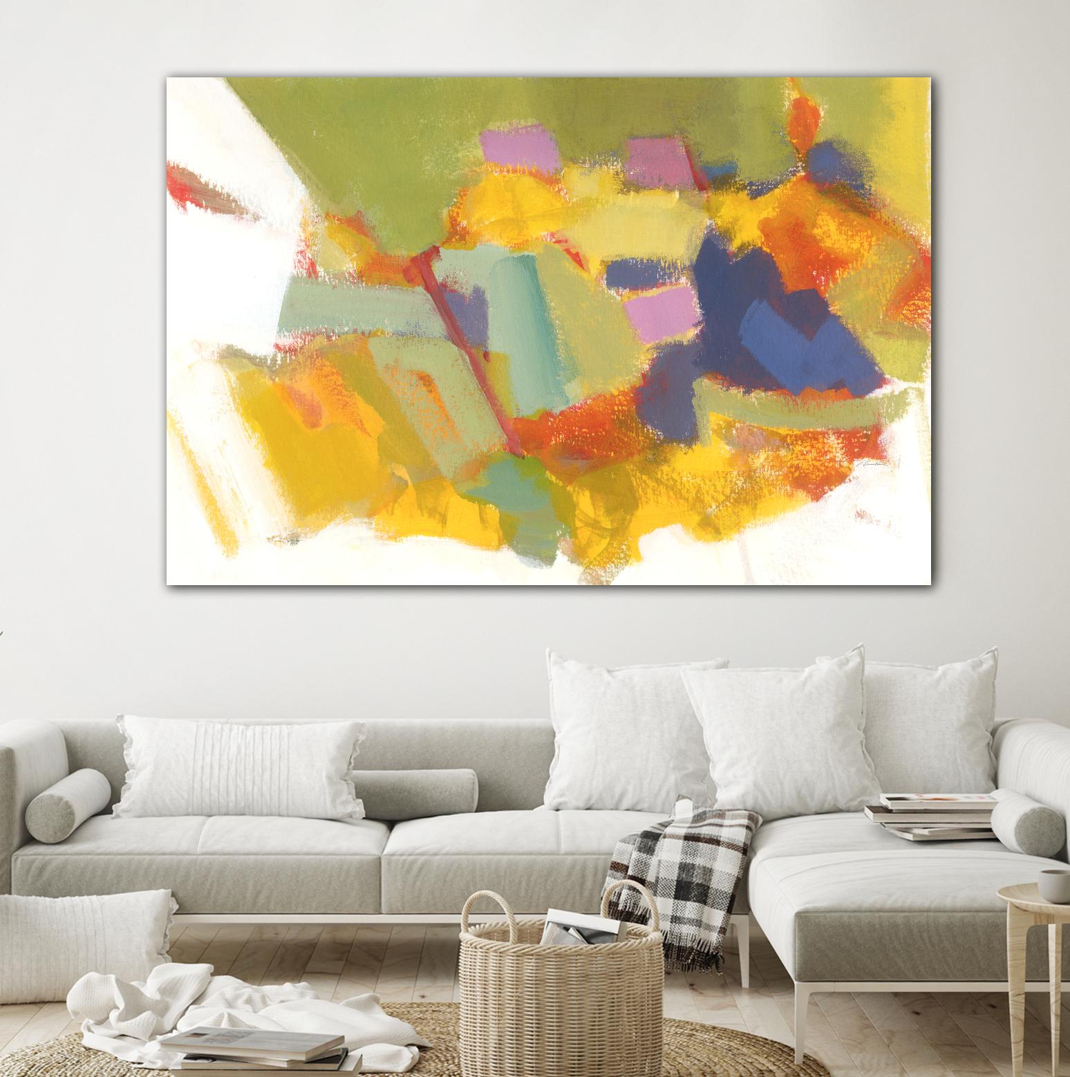 Abstraction 1 by Diane Lambin on GIANT ART - purple abstract