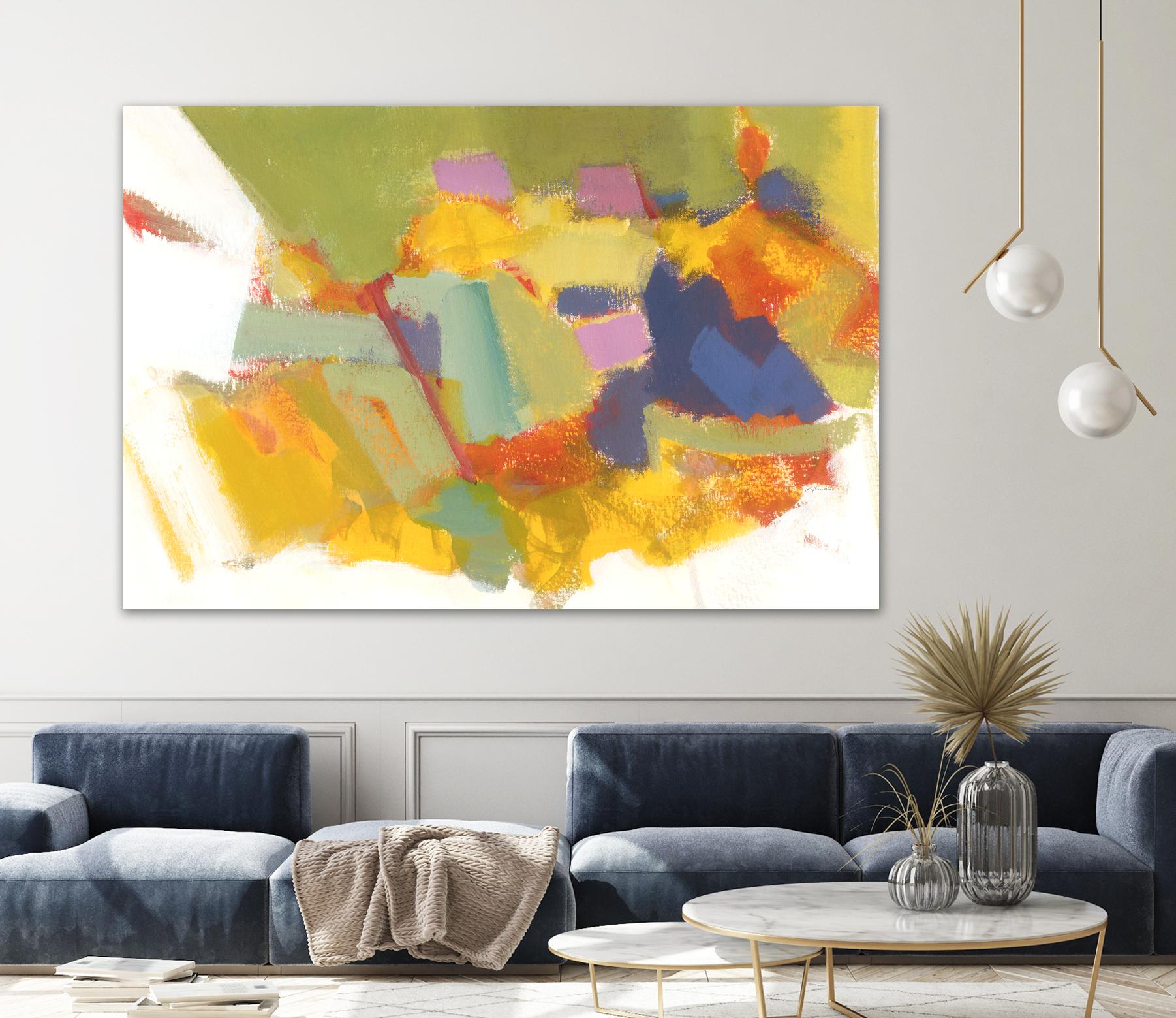 Abstraction 1 by Diane Lambin on GIANT ART - purple abstract