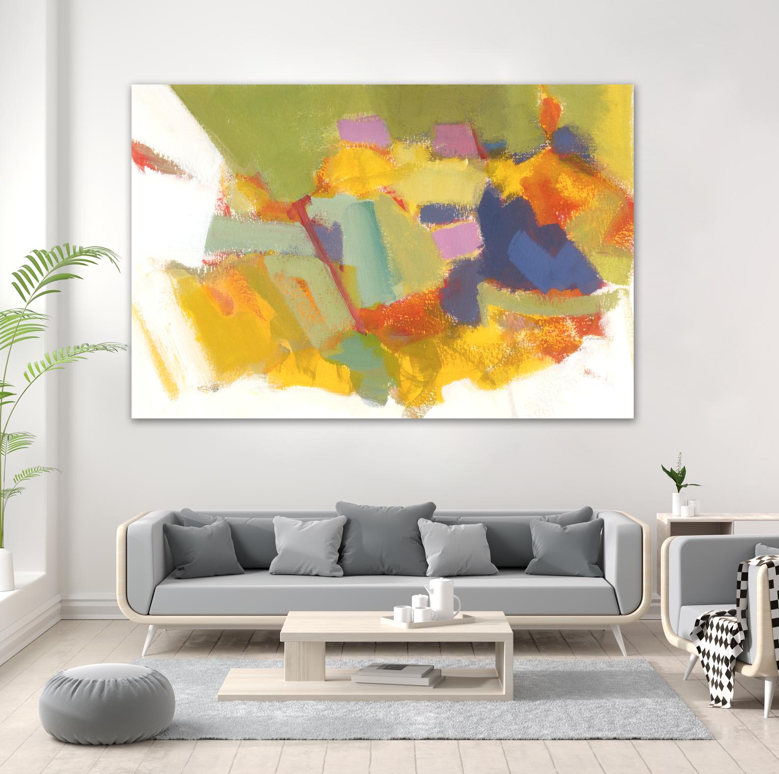 Abstraction 1 by Diane Lambin on GIANT ART - purple abstract