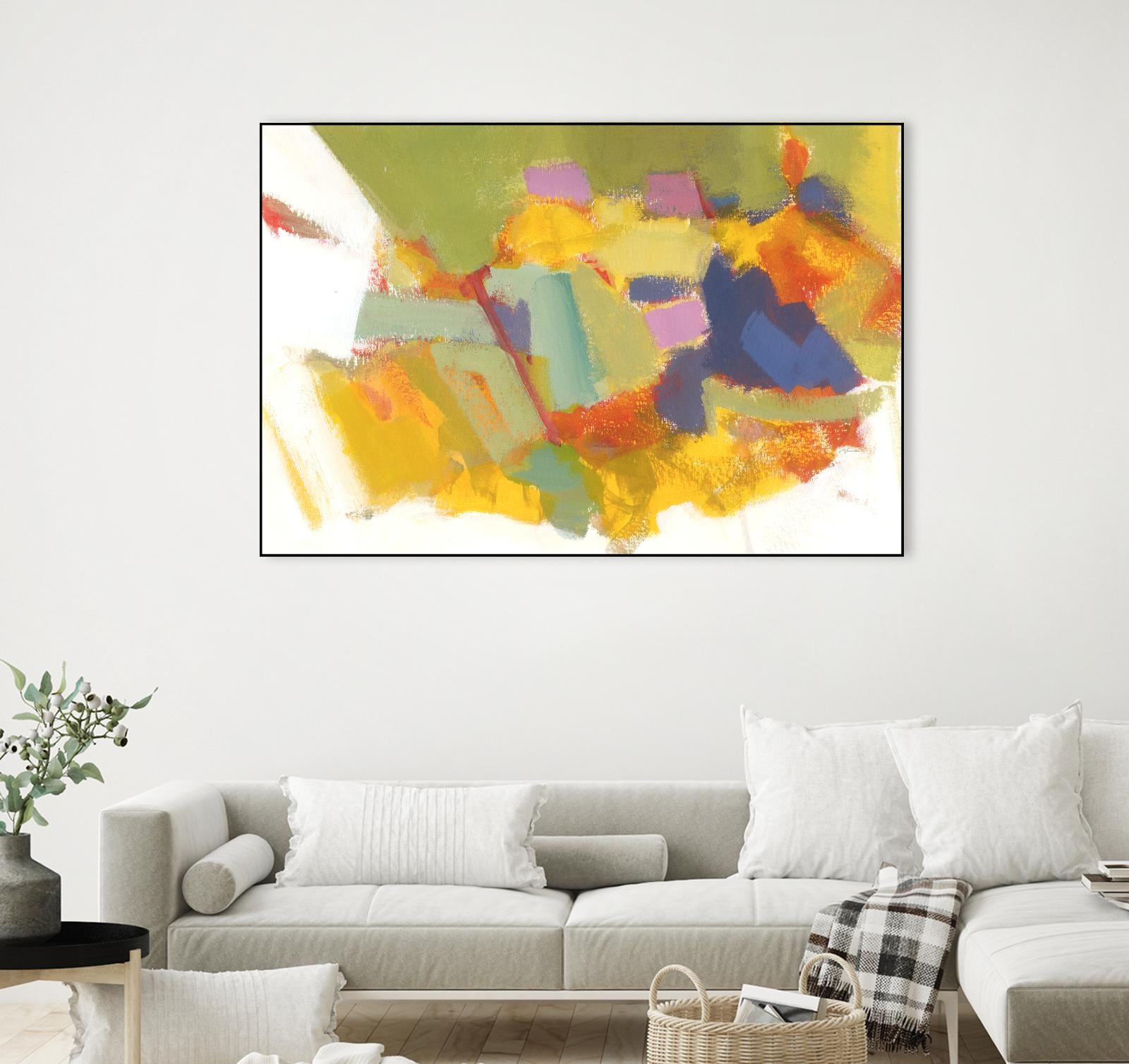 Abstraction 1 by Diane Lambin on GIANT ART - purple abstract