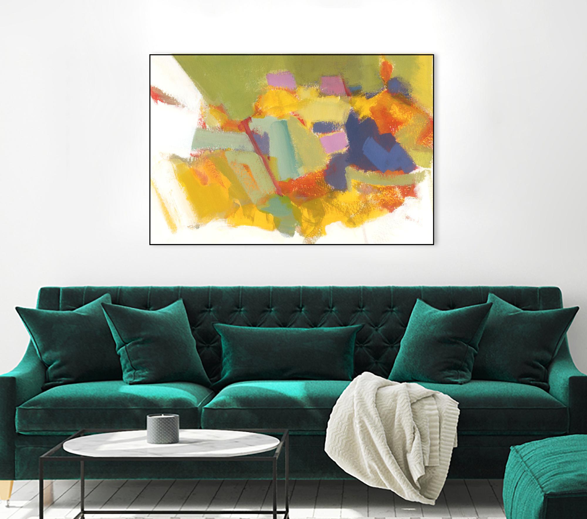 Abstraction 1 by Diane Lambin on GIANT ART - purple abstract