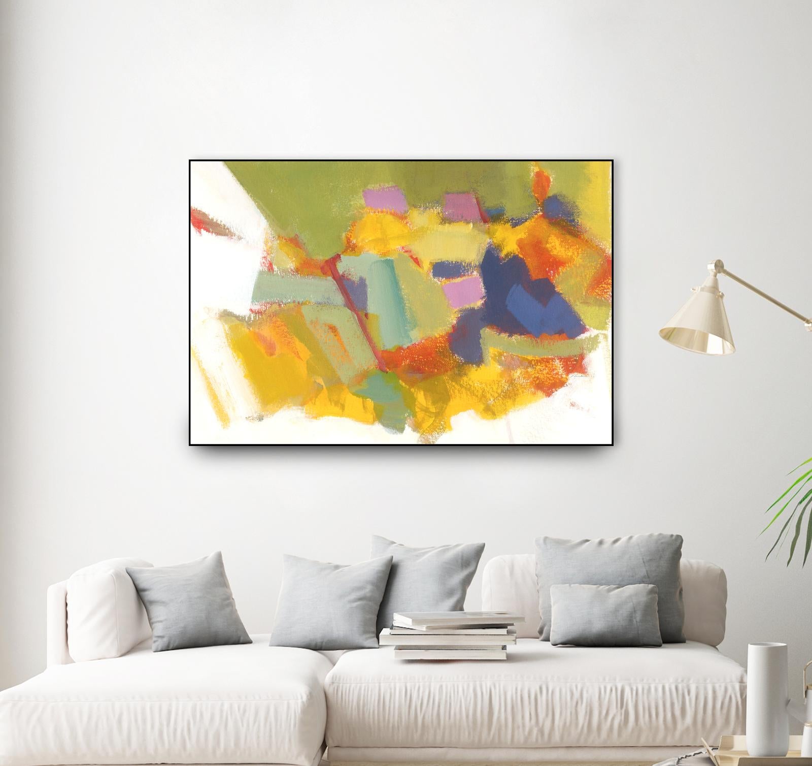 Abstraction 1 by Diane Lambin on GIANT ART - purple abstract