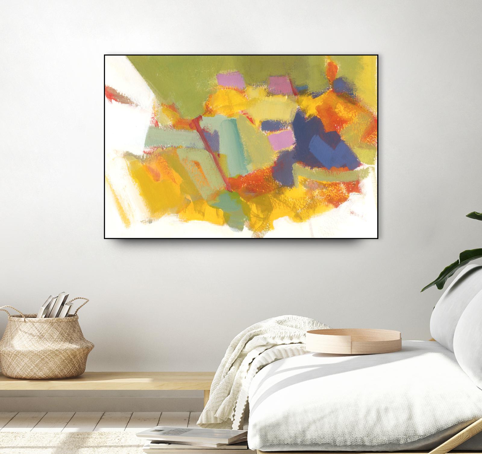 Abstraction 1 by Diane Lambin on GIANT ART - purple abstract