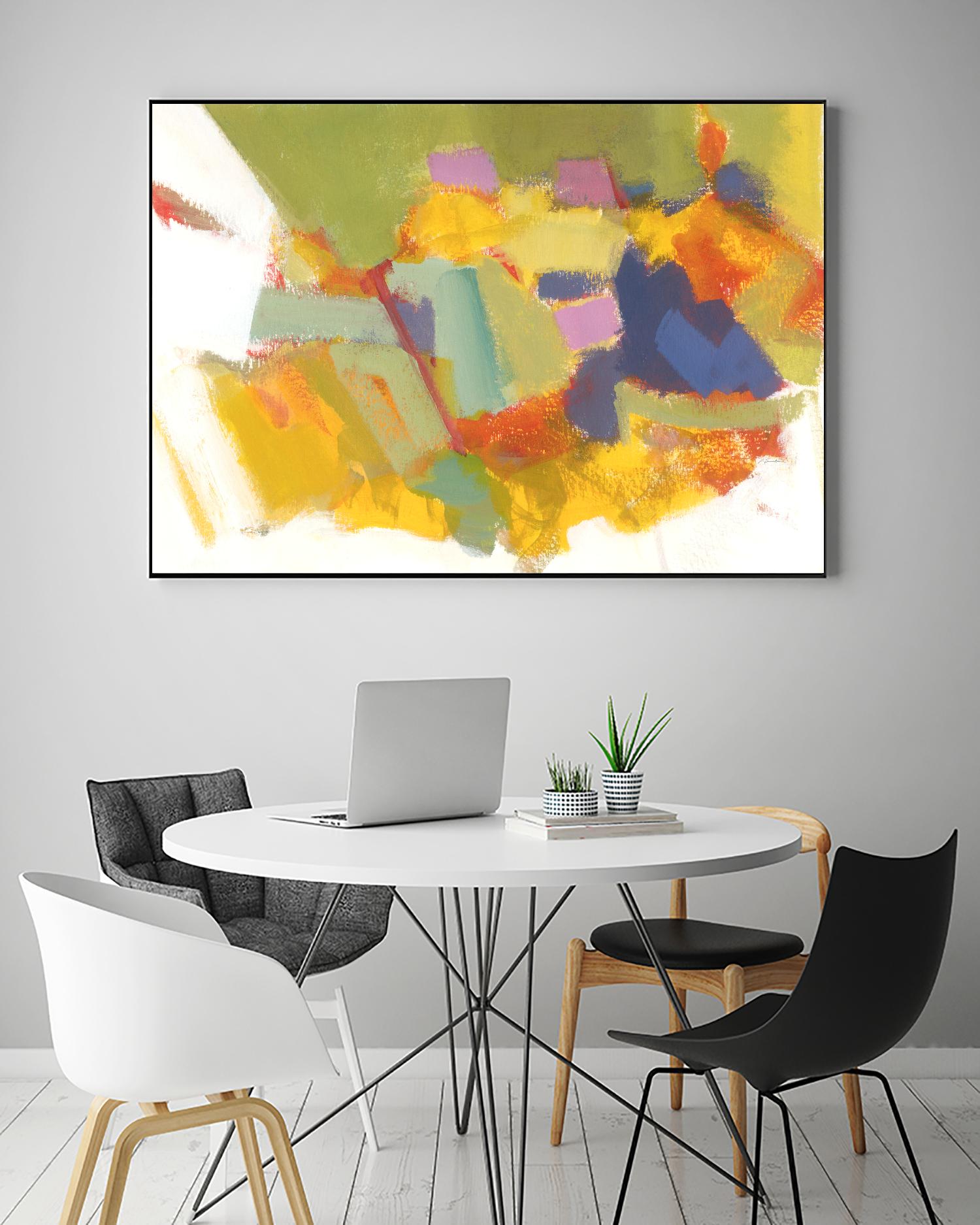 Abstraction 1 by Diane Lambin on GIANT ART - purple abstract