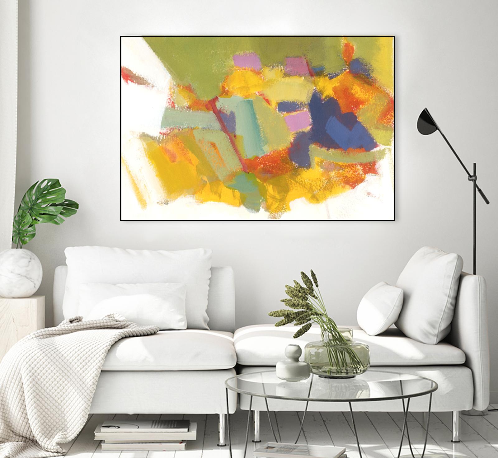 Abstraction 1 by Diane Lambin on GIANT ART - purple abstract