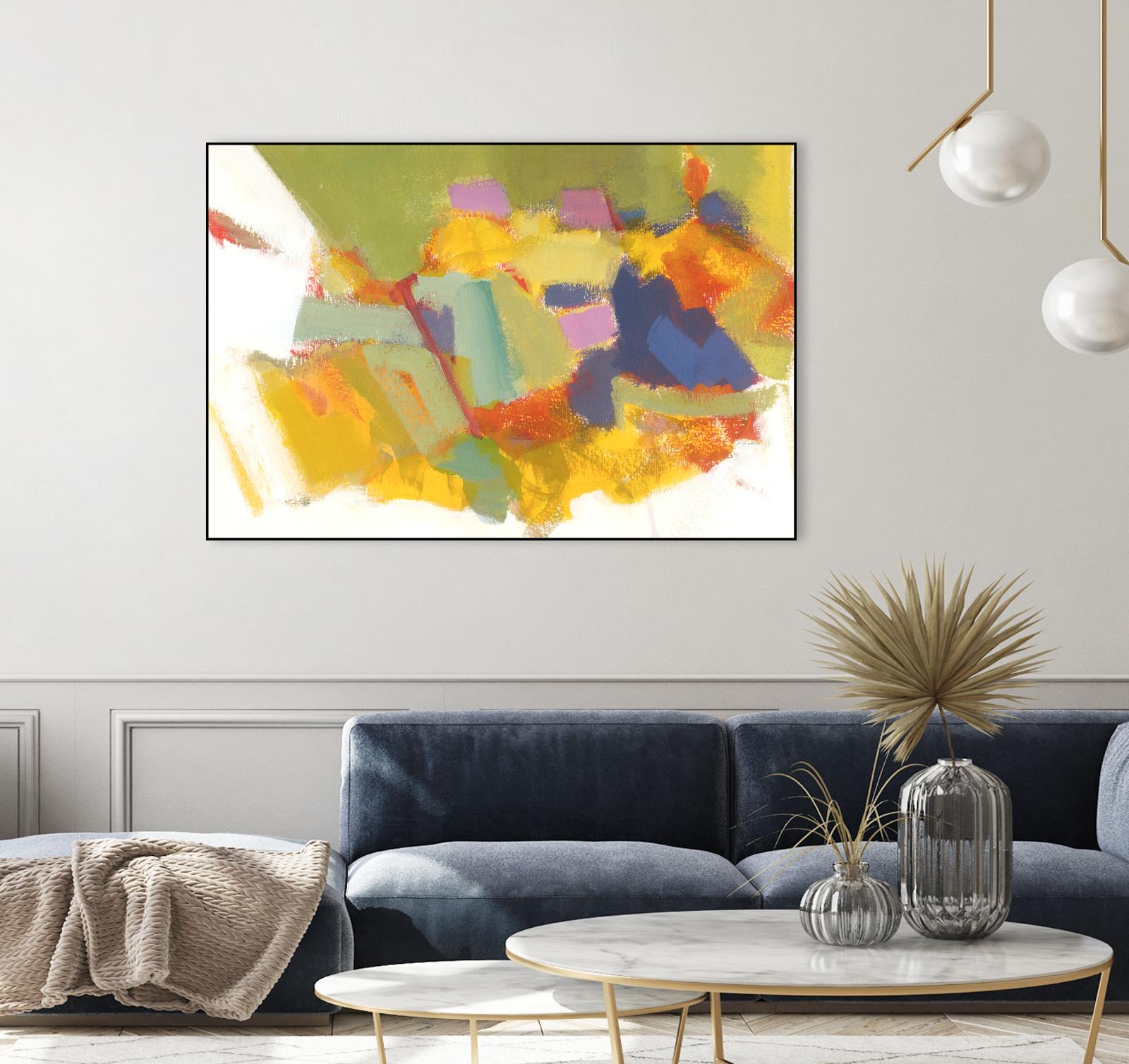 Abstraction 1 by Diane Lambin on GIANT ART - purple abstract