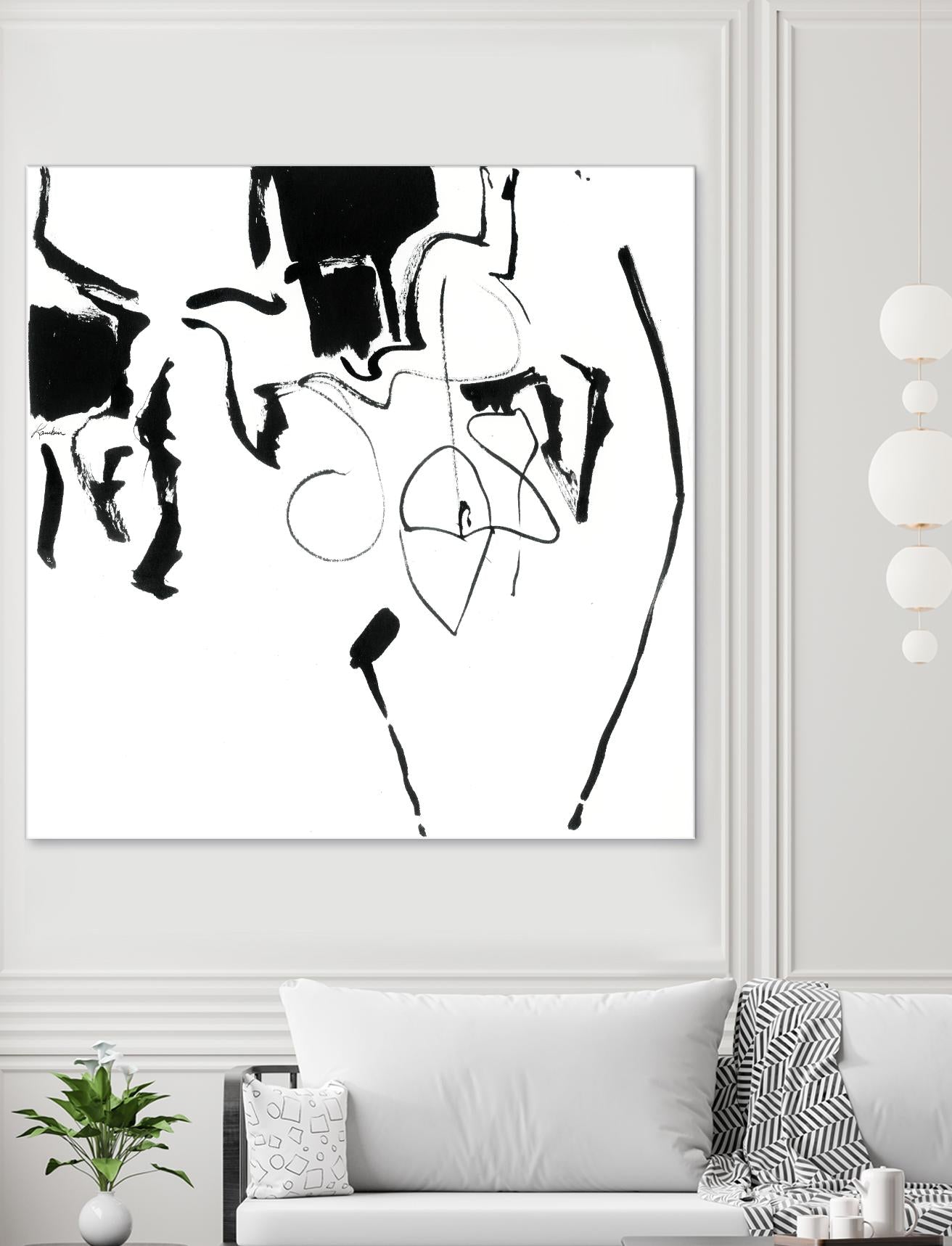 Black 2 by Diane Lambin on GIANT ART - black abstract