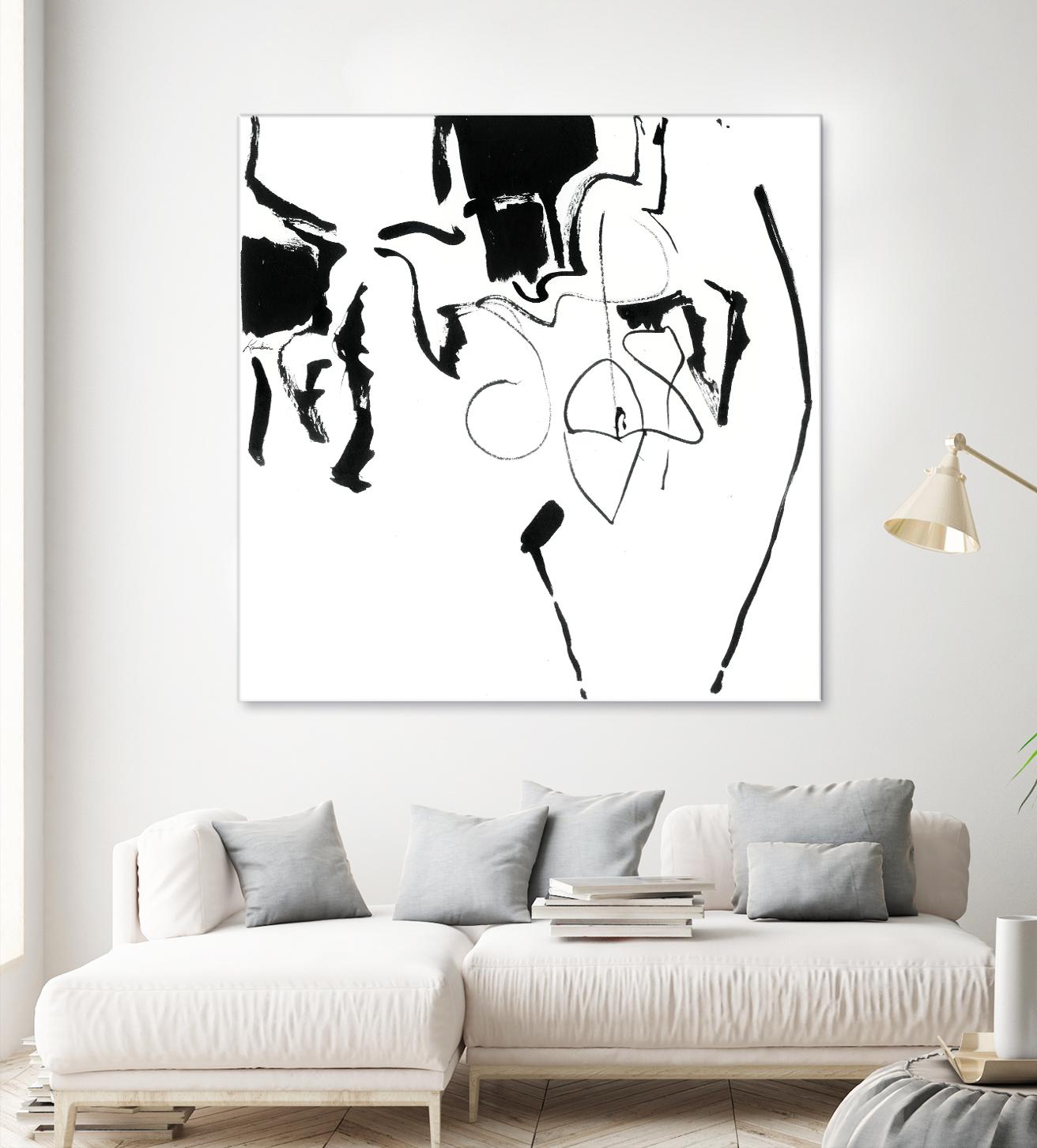 Black 2 by Diane Lambin on GIANT ART - black abstract