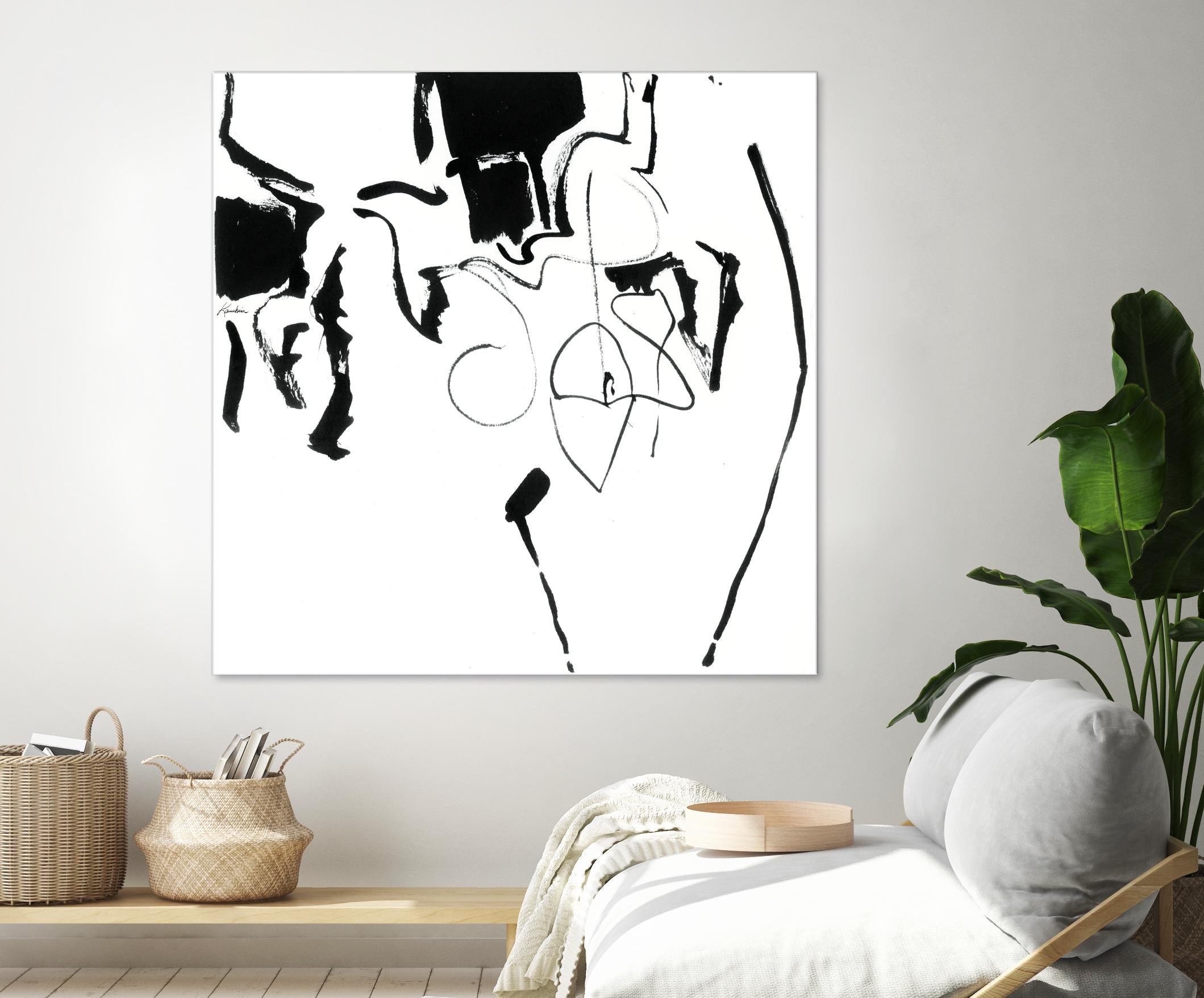 Black 2 by Diane Lambin on GIANT ART - black abstract