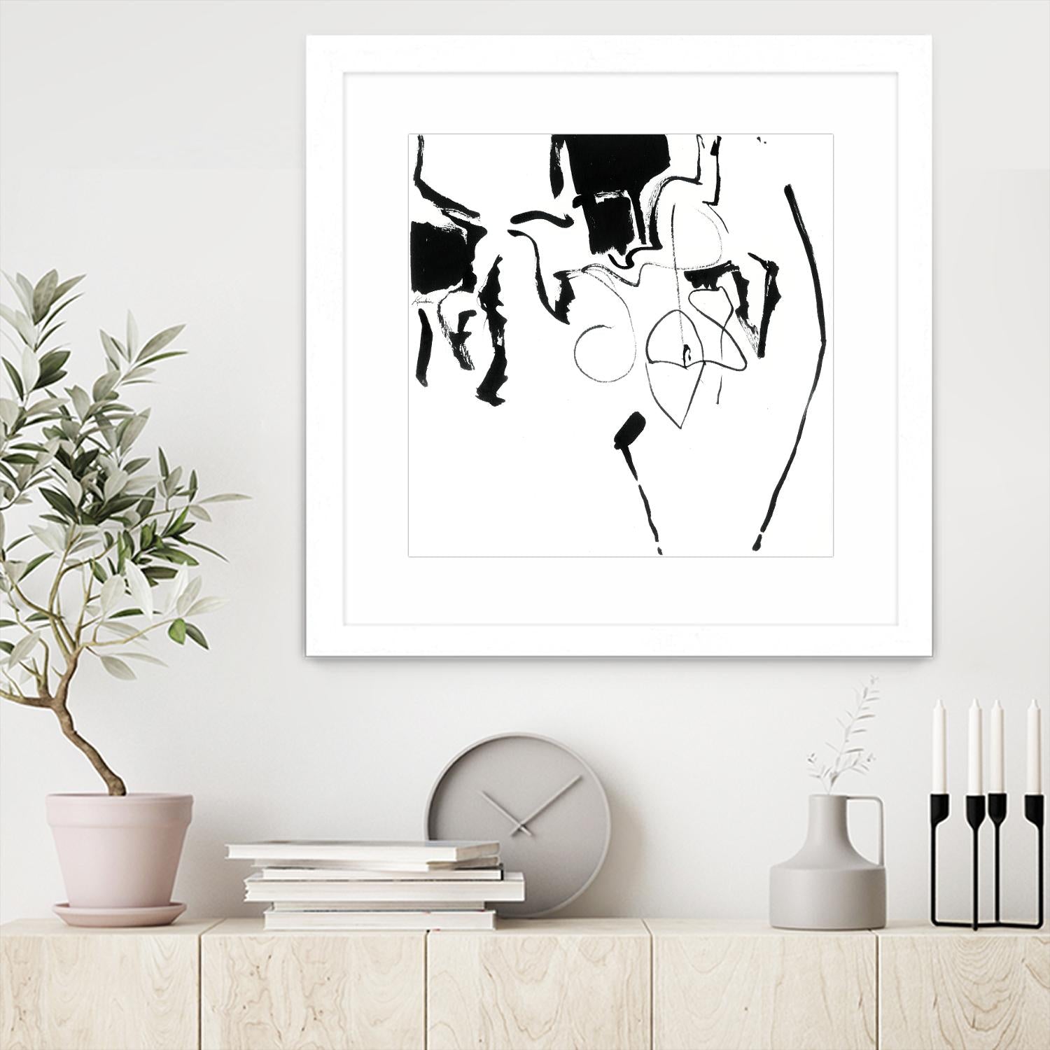 Black 2 by Diane Lambin on GIANT ART - black abstract