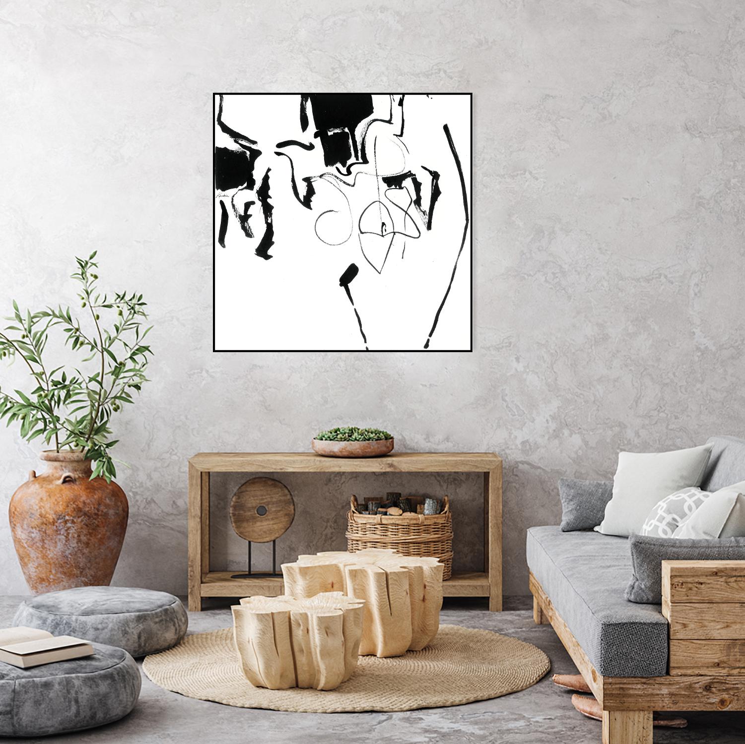 Black 2 by Diane Lambin on GIANT ART - black abstract