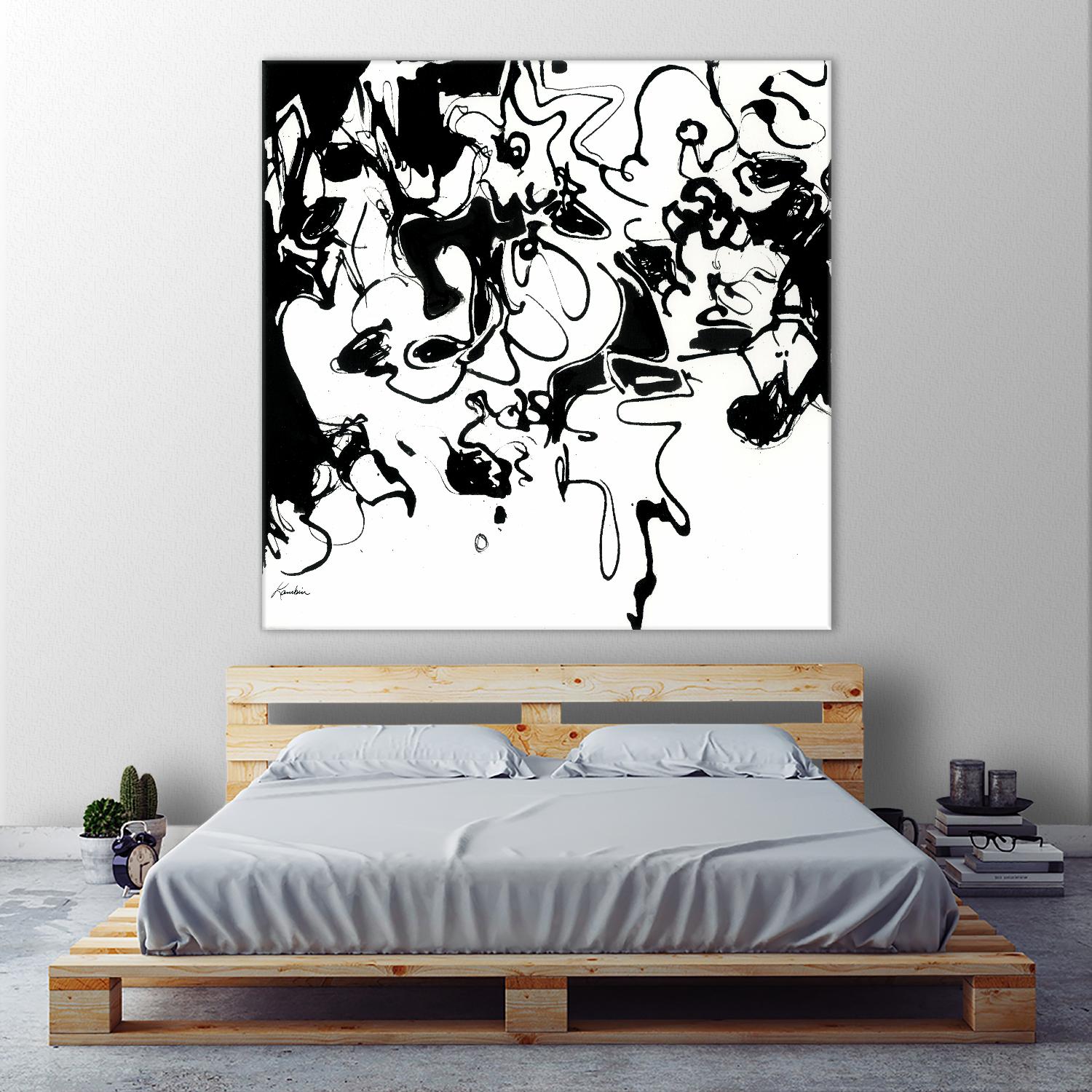 Black 3 by Diane Lambin on GIANT ART - black abstract