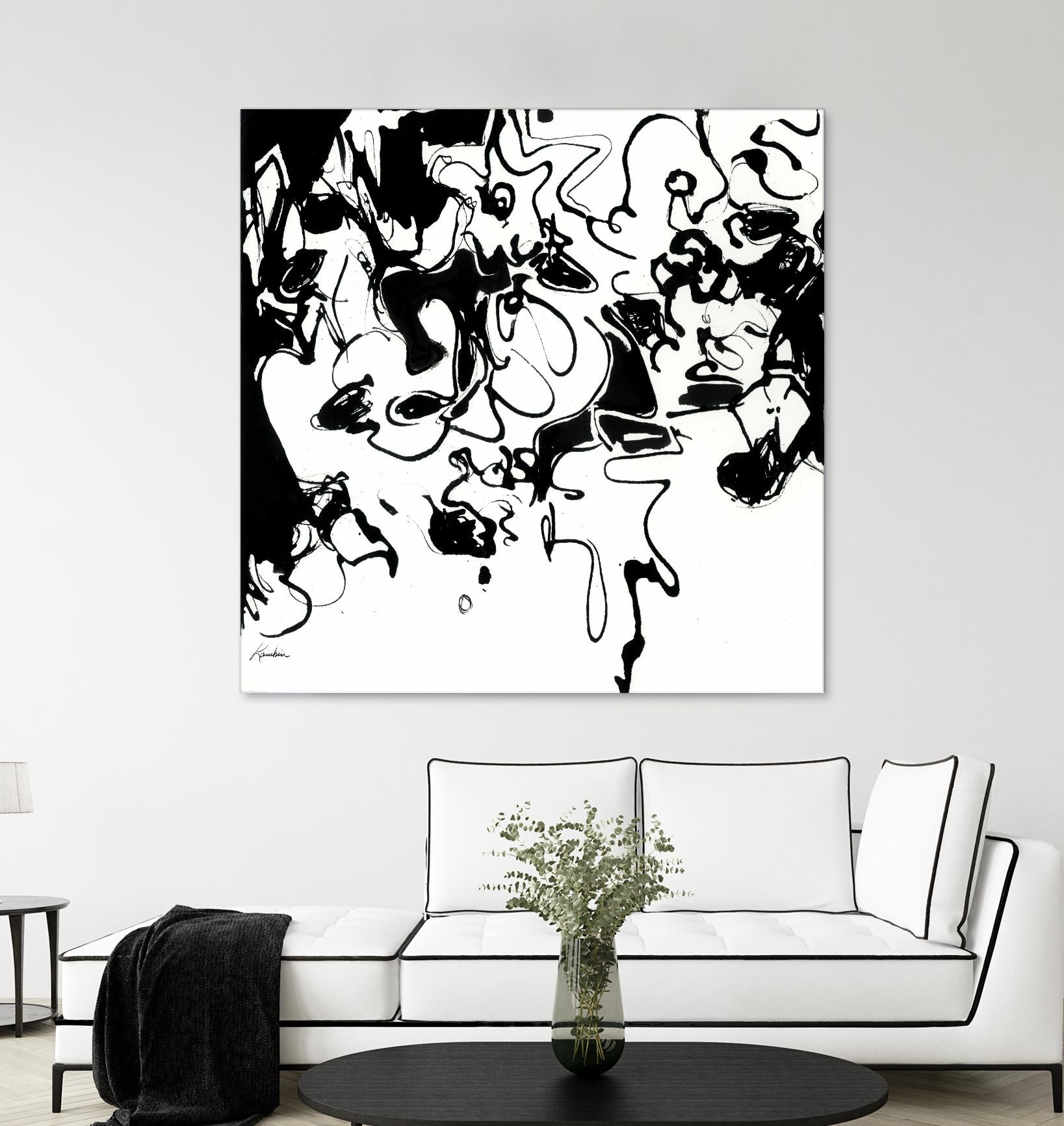 Black 3 by Diane Lambin on GIANT ART - black abstract