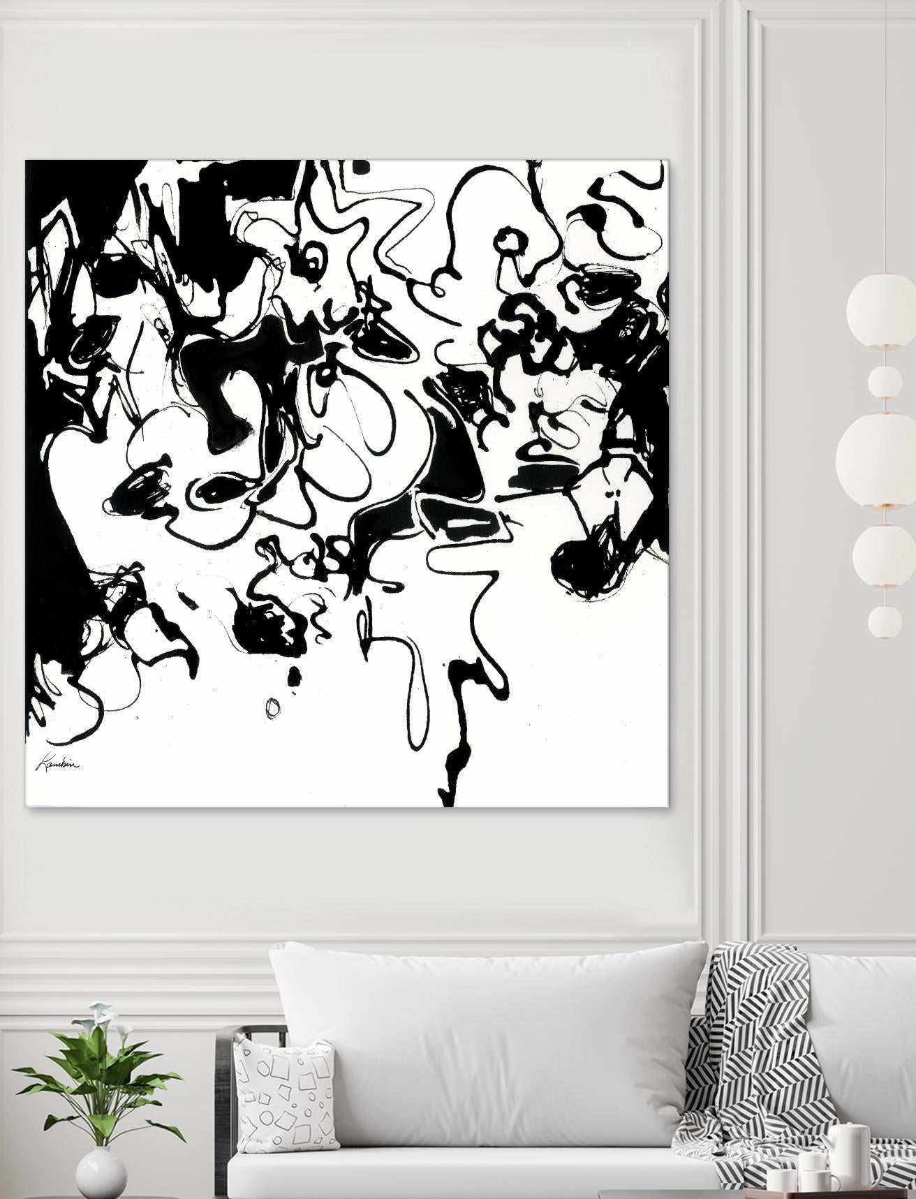 Black 3 by Diane Lambin on GIANT ART - black abstract