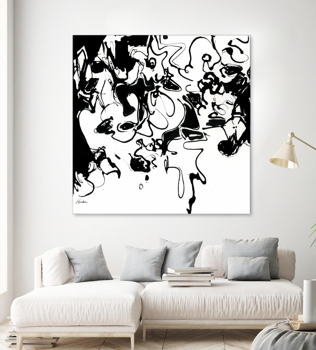 Black 3 by Diane Lambin on GIANT ART - black abstract
