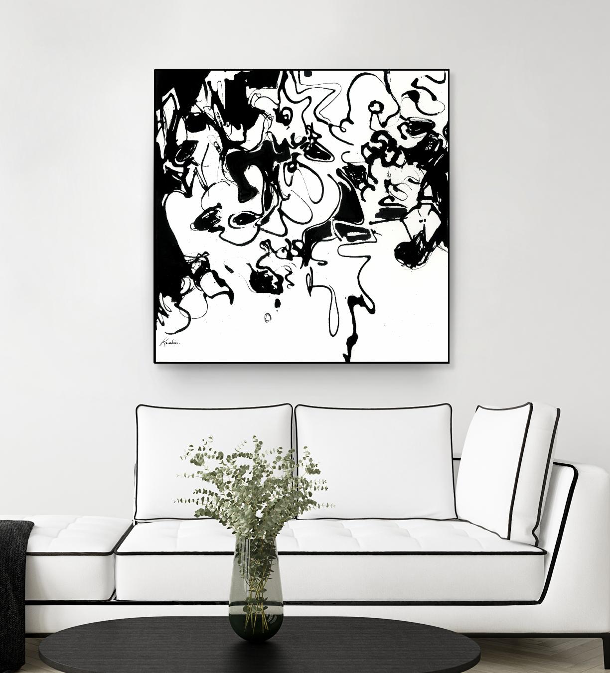 Black 3 by Diane Lambin on GIANT ART - black abstract