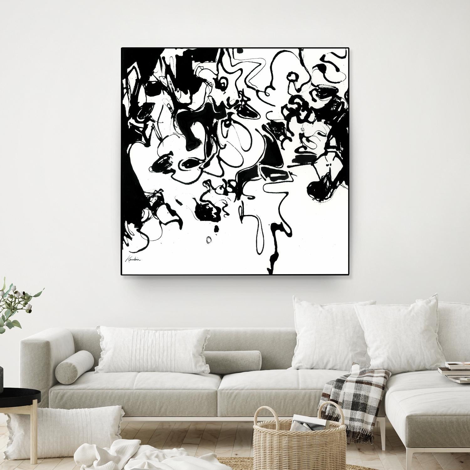 Black 3 by Diane Lambin on GIANT ART - black abstract