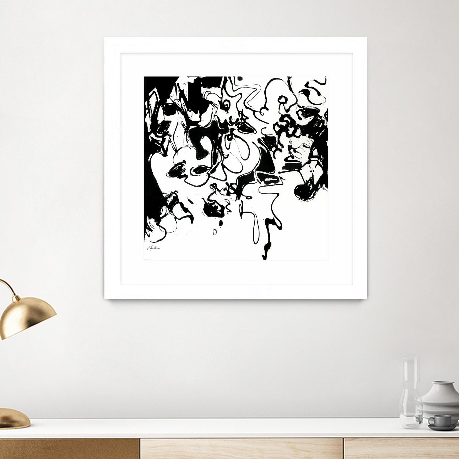 Black 3 by Diane Lambin on GIANT ART - black abstract