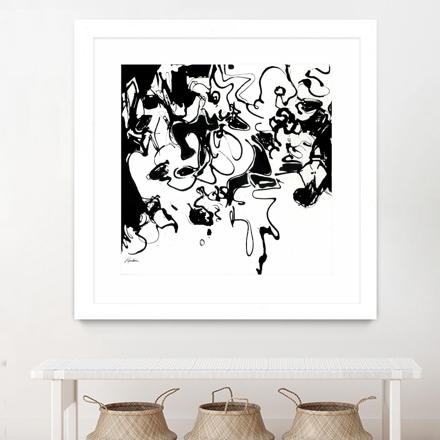 Black 3 by Diane Lambin on GIANT ART - black abstract