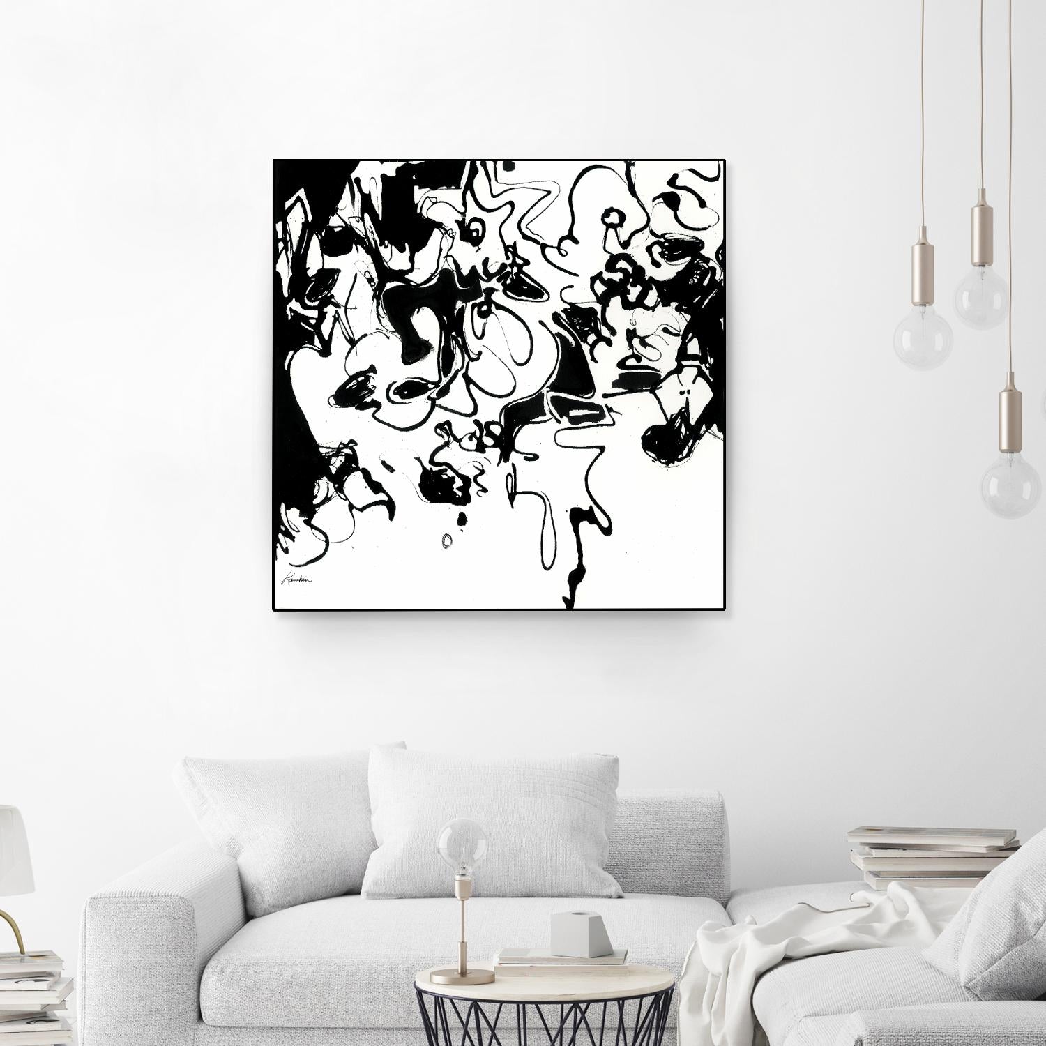Black 3 by Diane Lambin on GIANT ART - black abstract