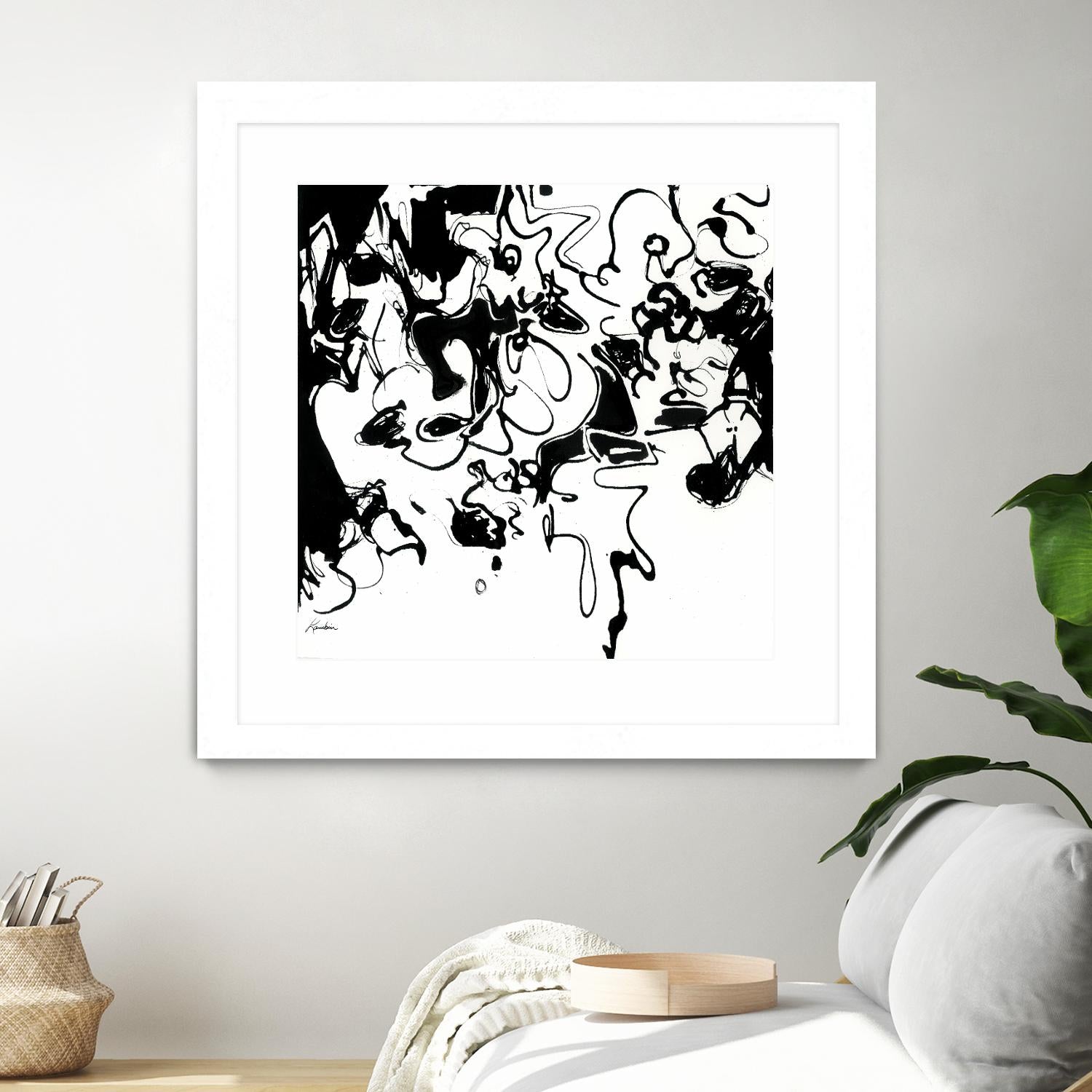 Black 3 by Diane Lambin on GIANT ART - black abstract