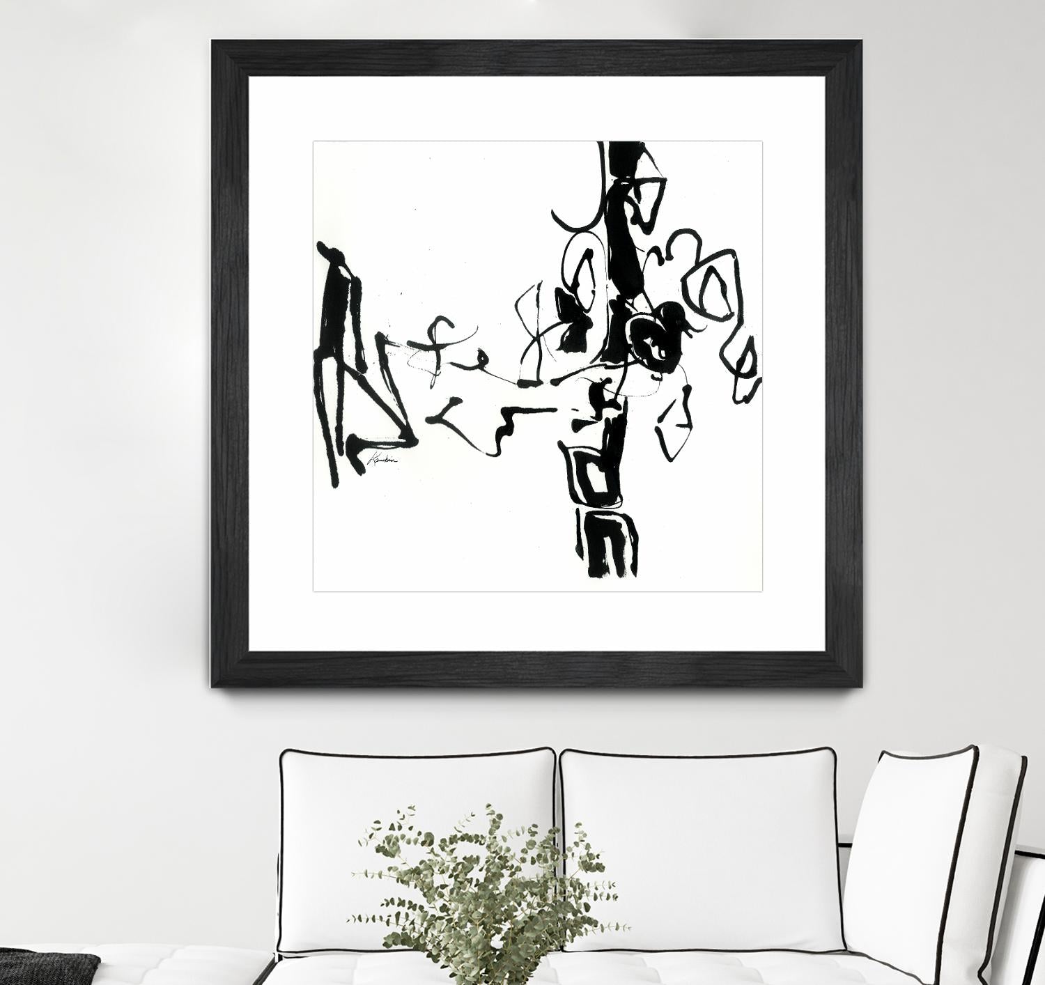 Black 5 by Diane Lambin on GIANT ART - black abstract