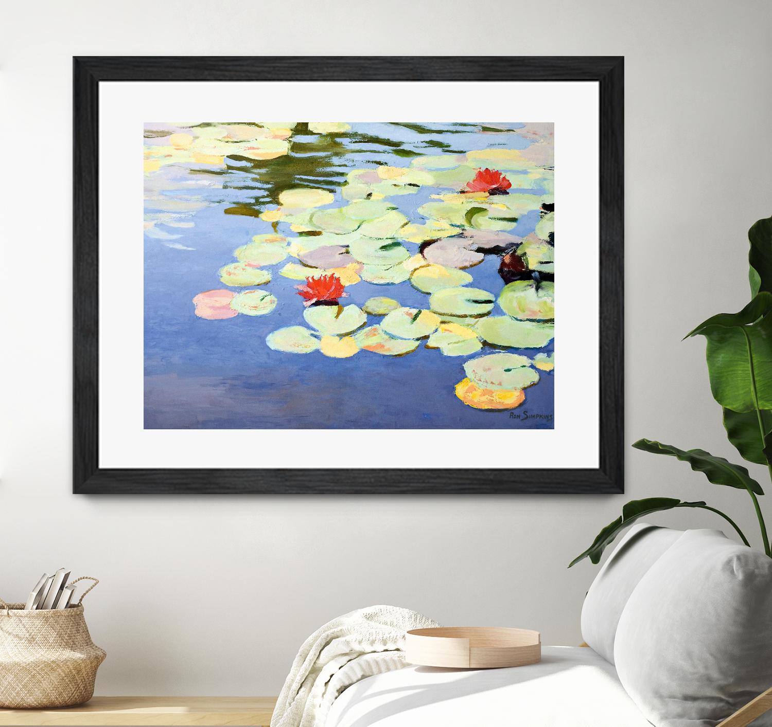 Mello and Marvelous by Ron Simpkins on GIANT ART - green botanical canadien