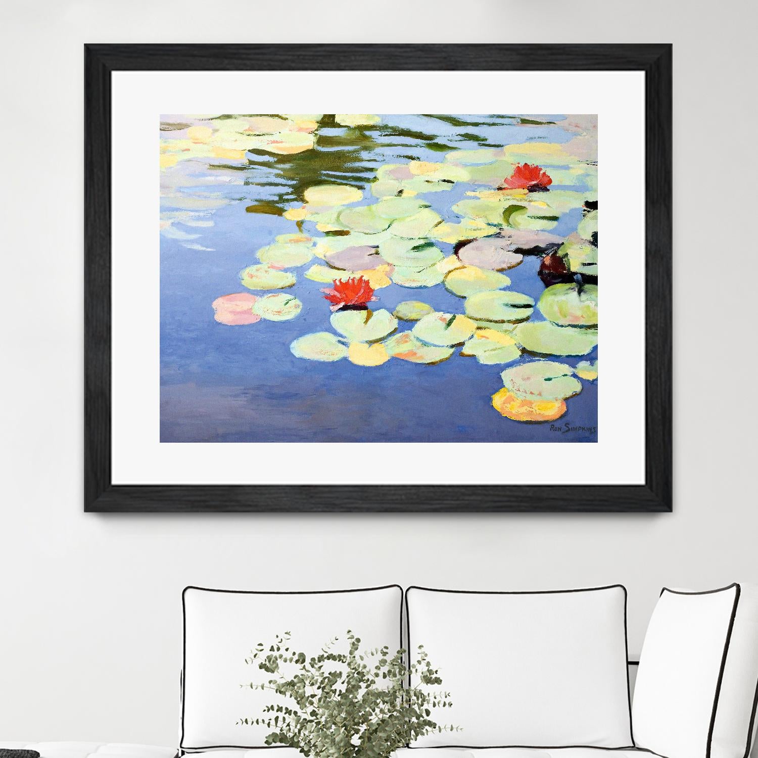 Mello and Marvelous by Ron Simpkins on GIANT ART - green botanical canadien