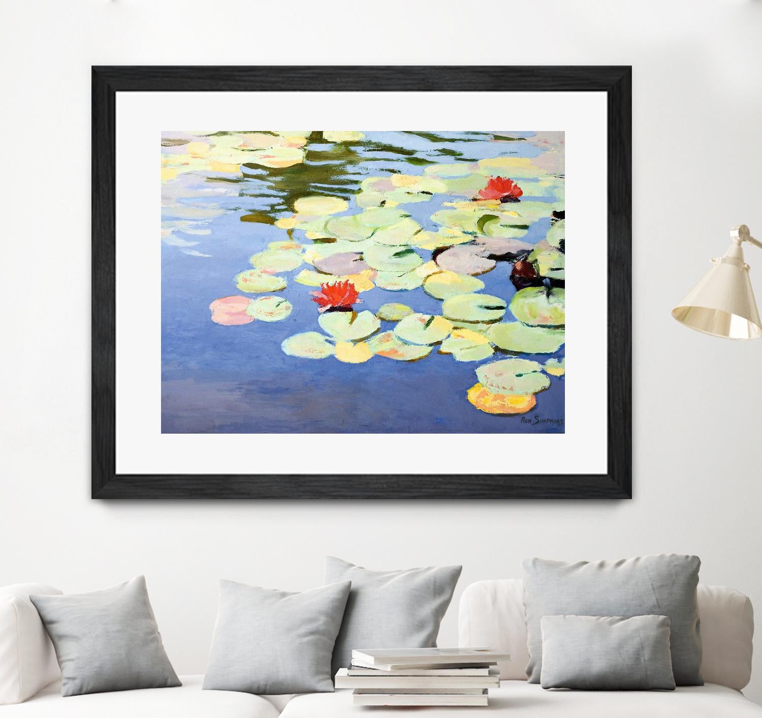 Mello and Marvelous by Ron Simpkins on GIANT ART - green botanical canadien