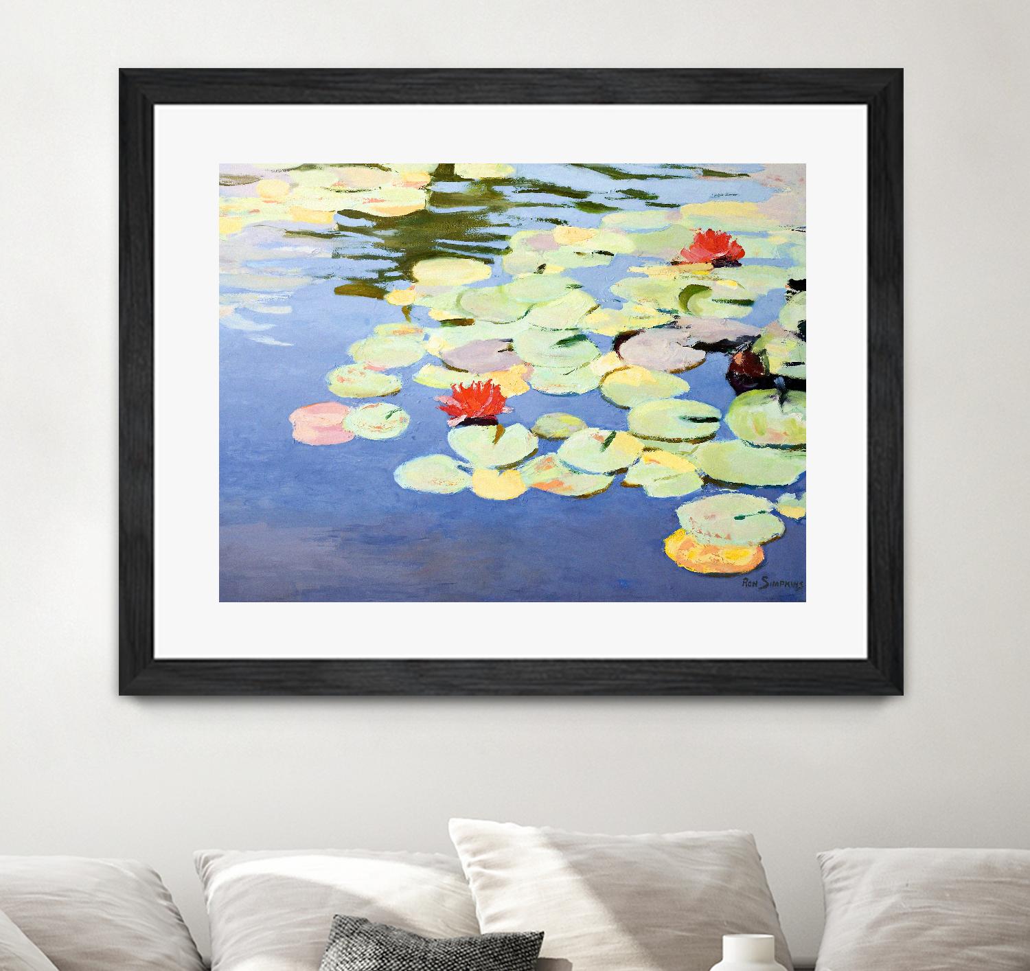 Mello and Marvelous by Ron Simpkins on GIANT ART - green botanical canadien