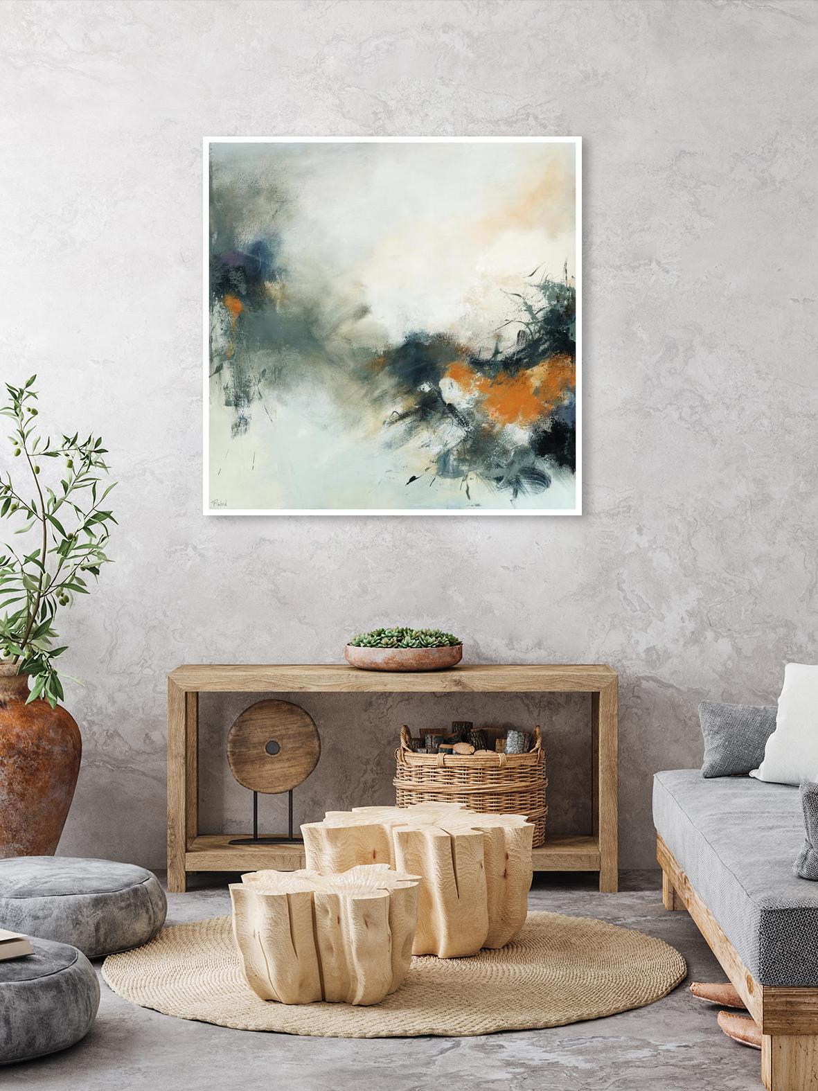 Transition by Roland Benoît on GIANT ART - orange abstract