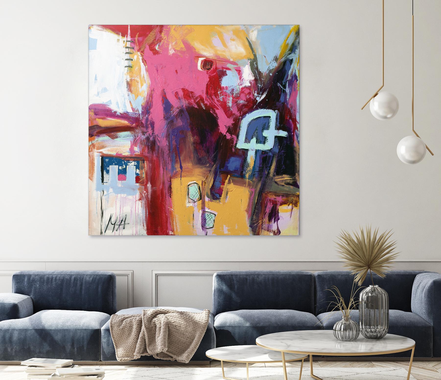 Série Abstrait 03 by Marc Archambault on GIANT ART - yellow abstract