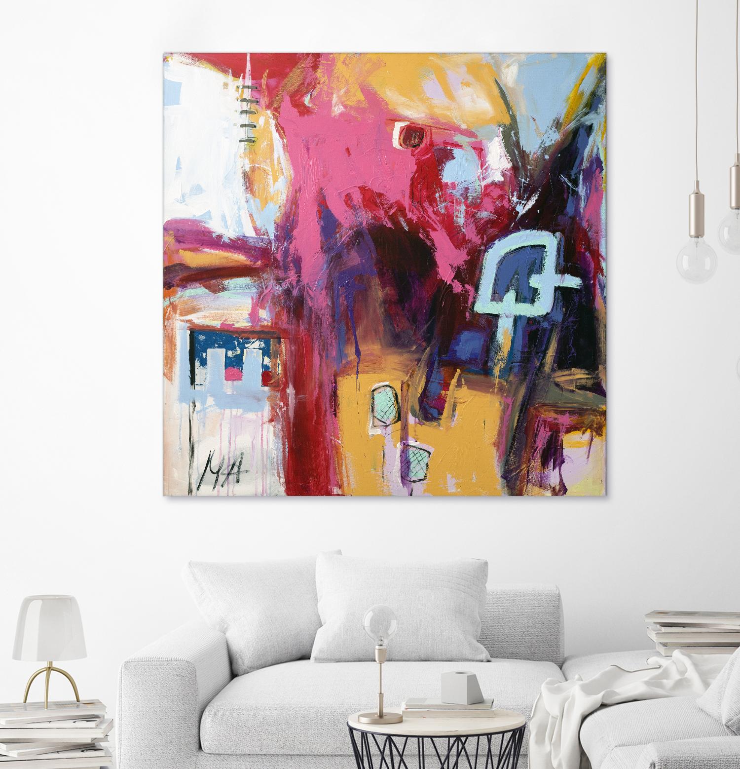 Série Abstrait 03 by Marc Archambault on GIANT ART - yellow abstract