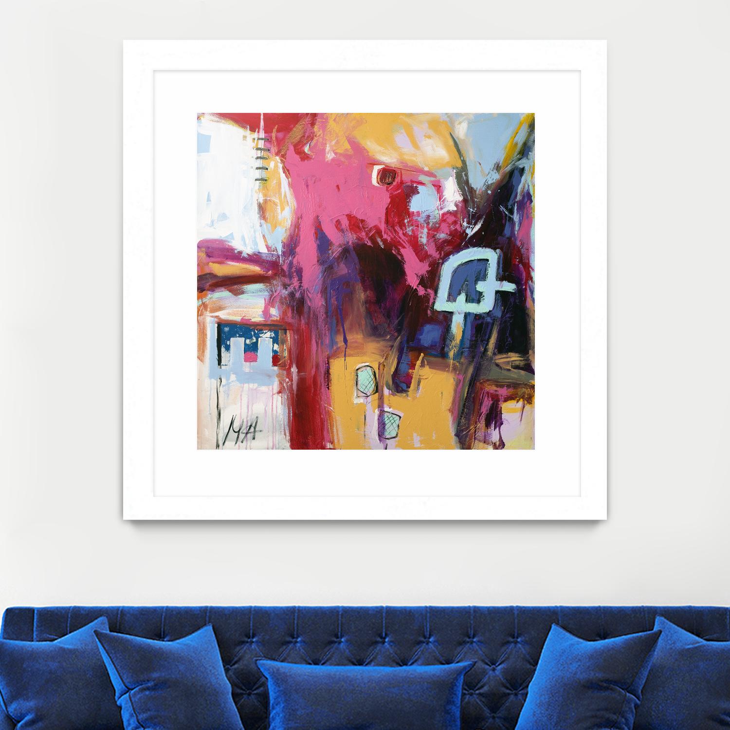 Série Abstrait 03 by Marc Archambault on GIANT ART - yellow abstract