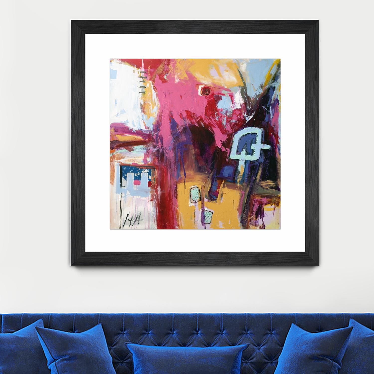 Série Abstrait 03 by Marc Archambault on GIANT ART - yellow abstract