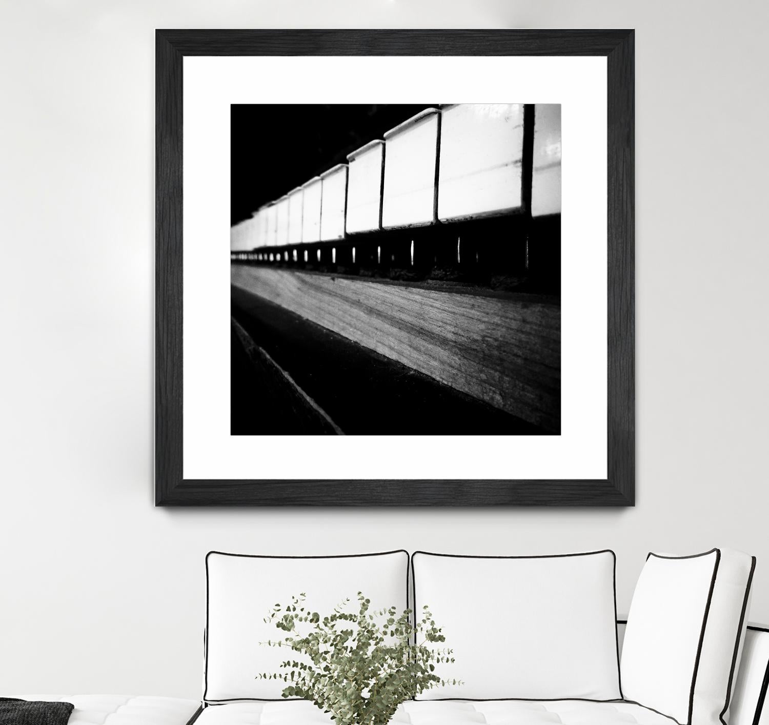 Piano IV by Jean-François Dupuis on GIANT ART - white black & white piano key